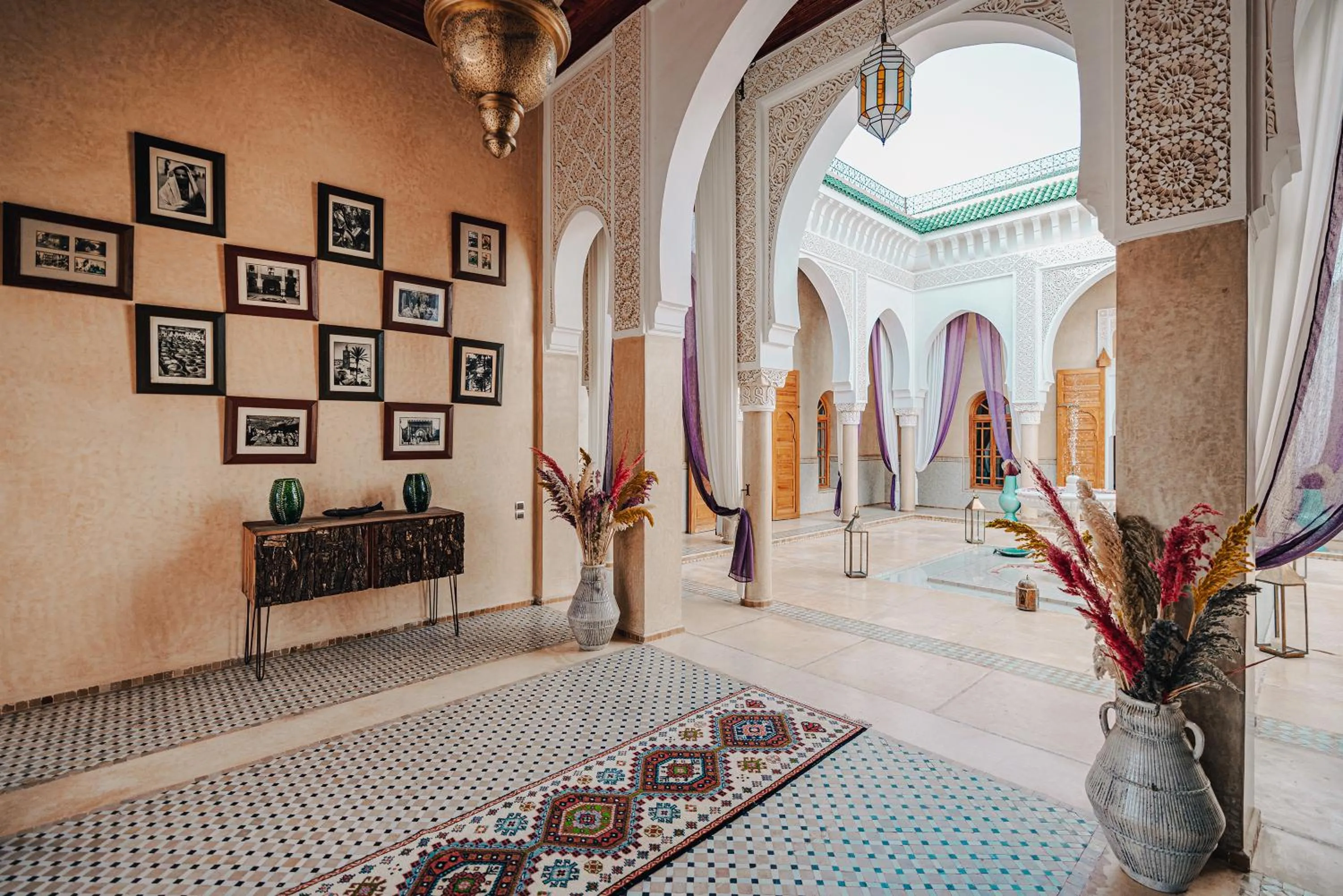 Patio in Palais Alcazar