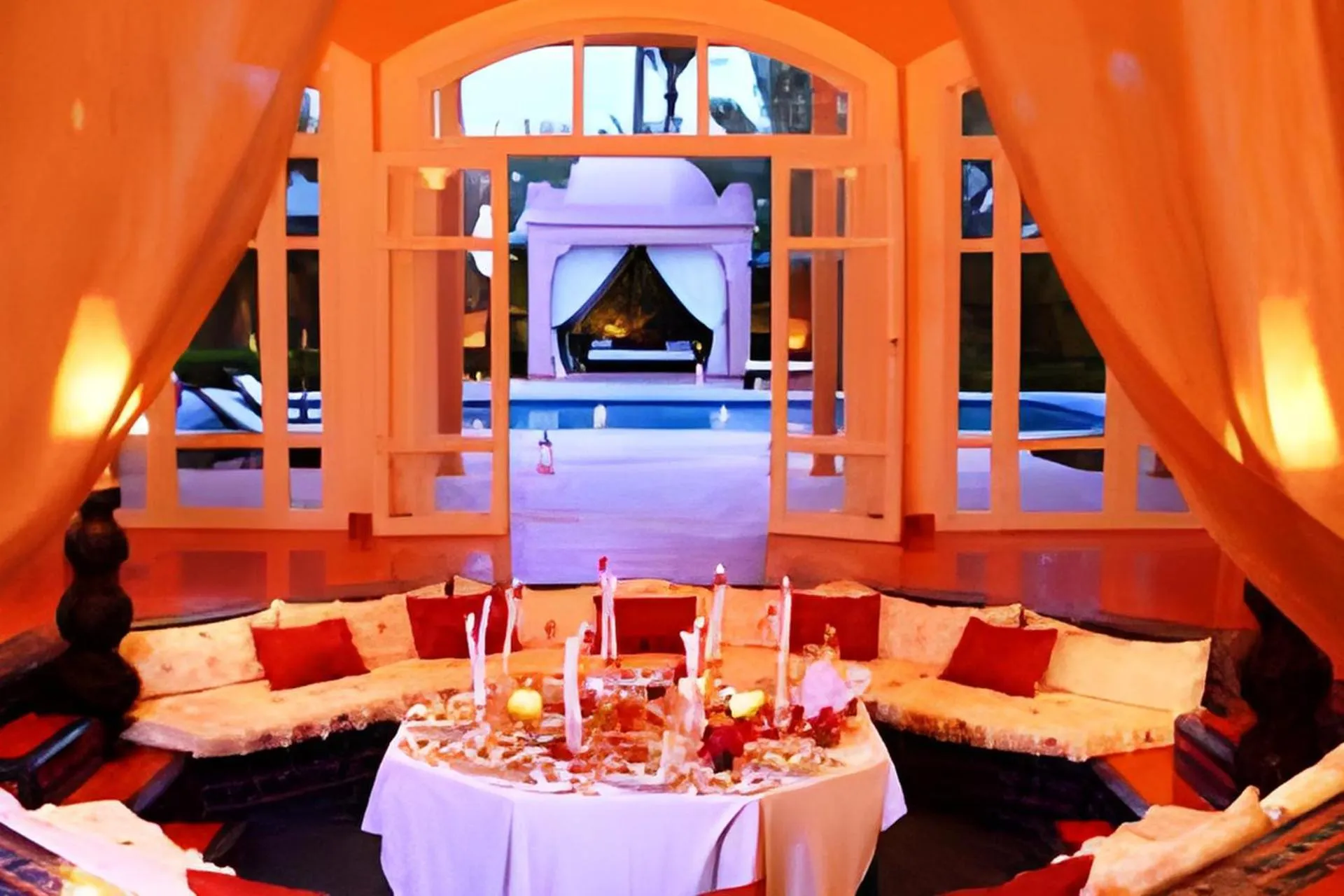 Restaurant/places to eat in Palais Alcazar