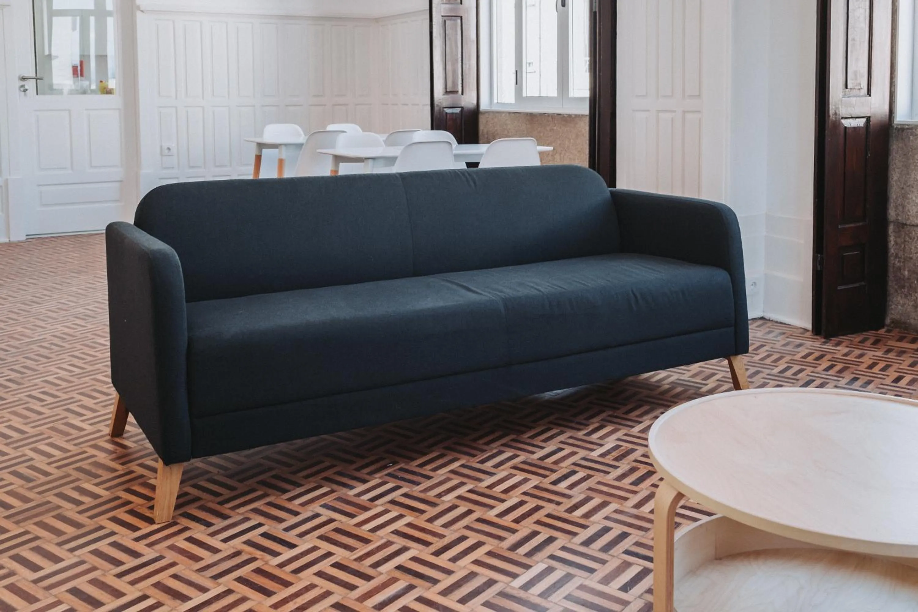 Living room in OLOPO Hostel