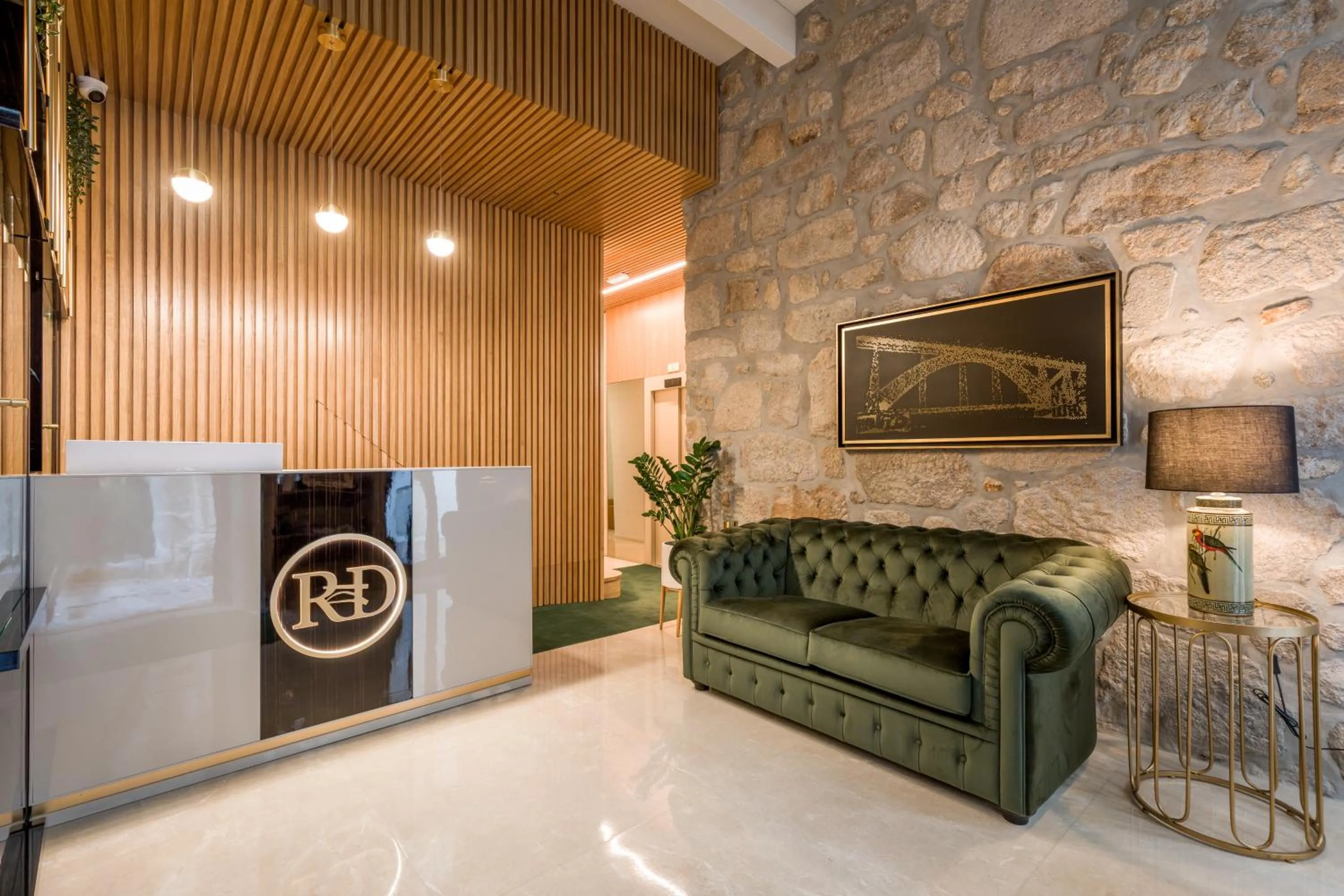 Lobby or reception in Ribeira Douro Hotel
