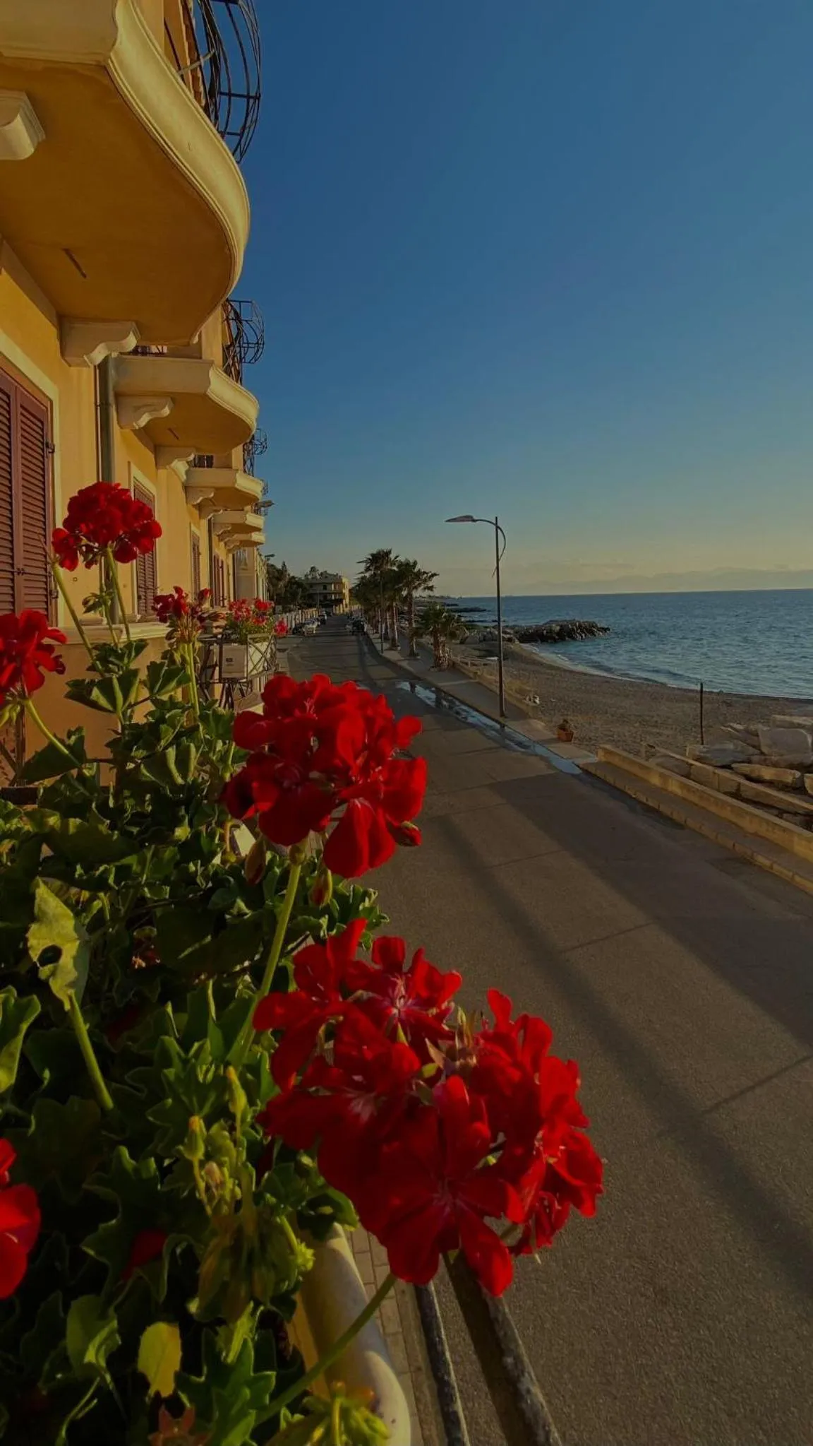 Sea view in Hotel La Lampara