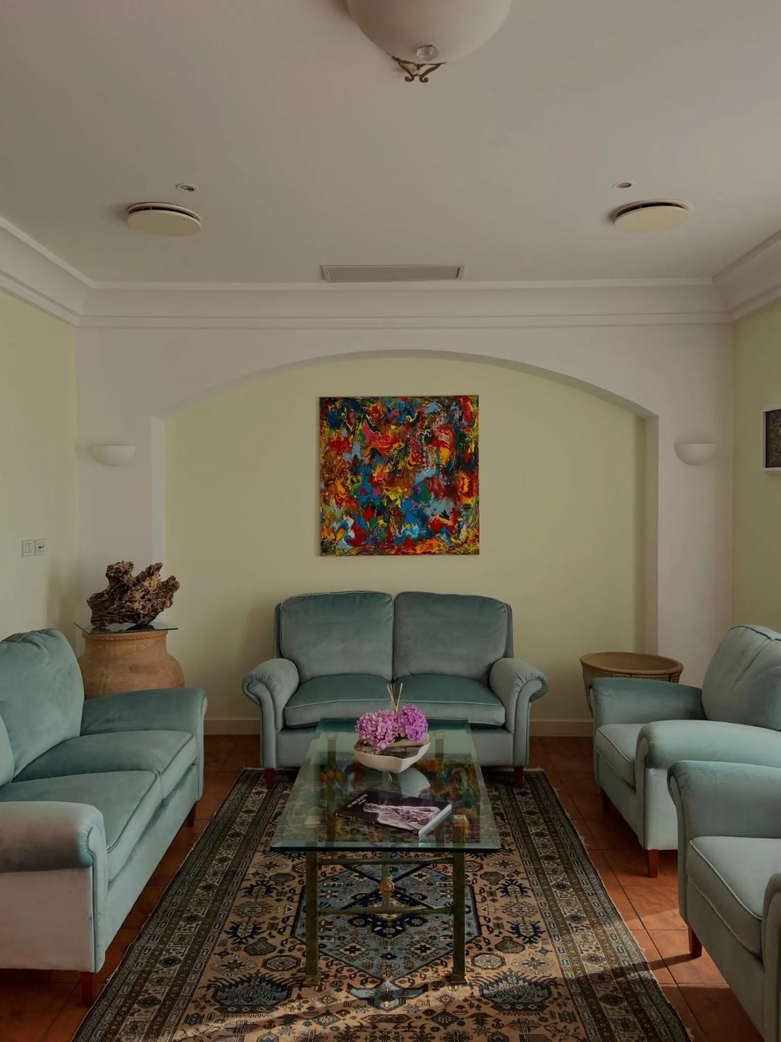 Living room in Hotel La Lampara