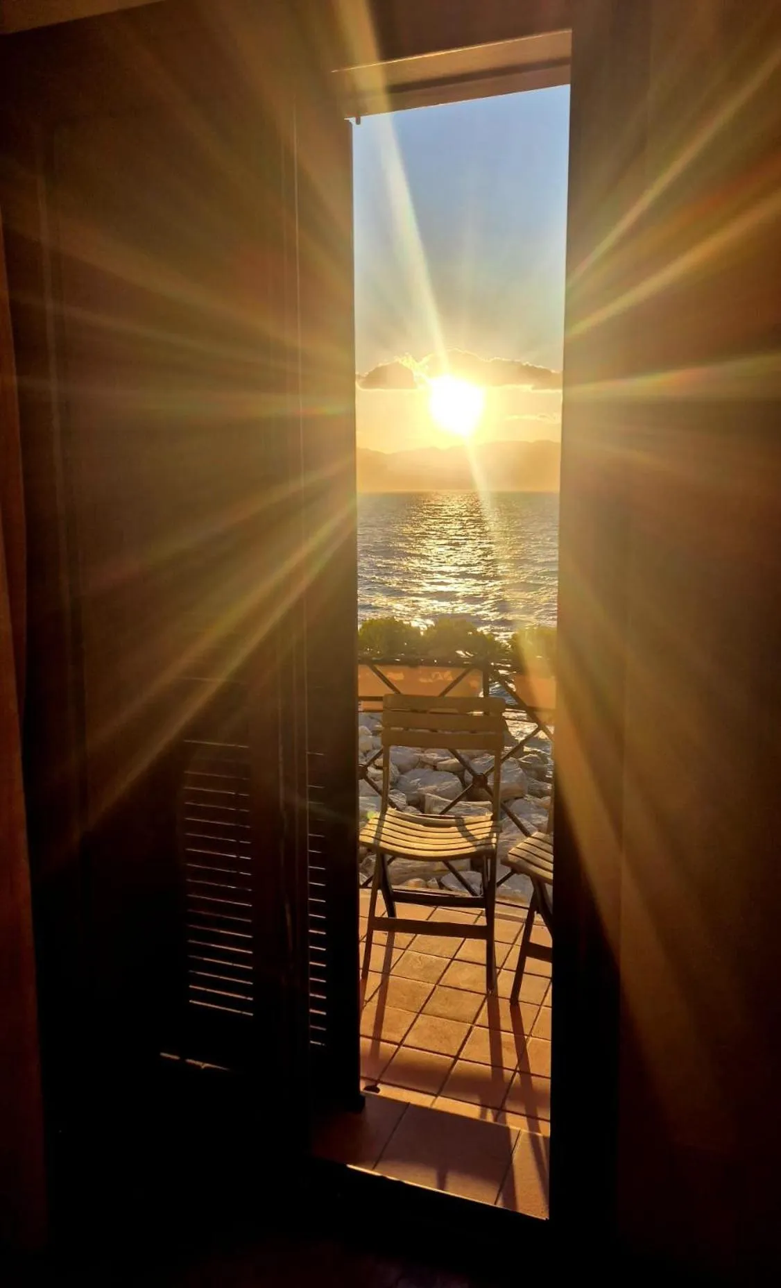 Sea view in Hotel La Lampara