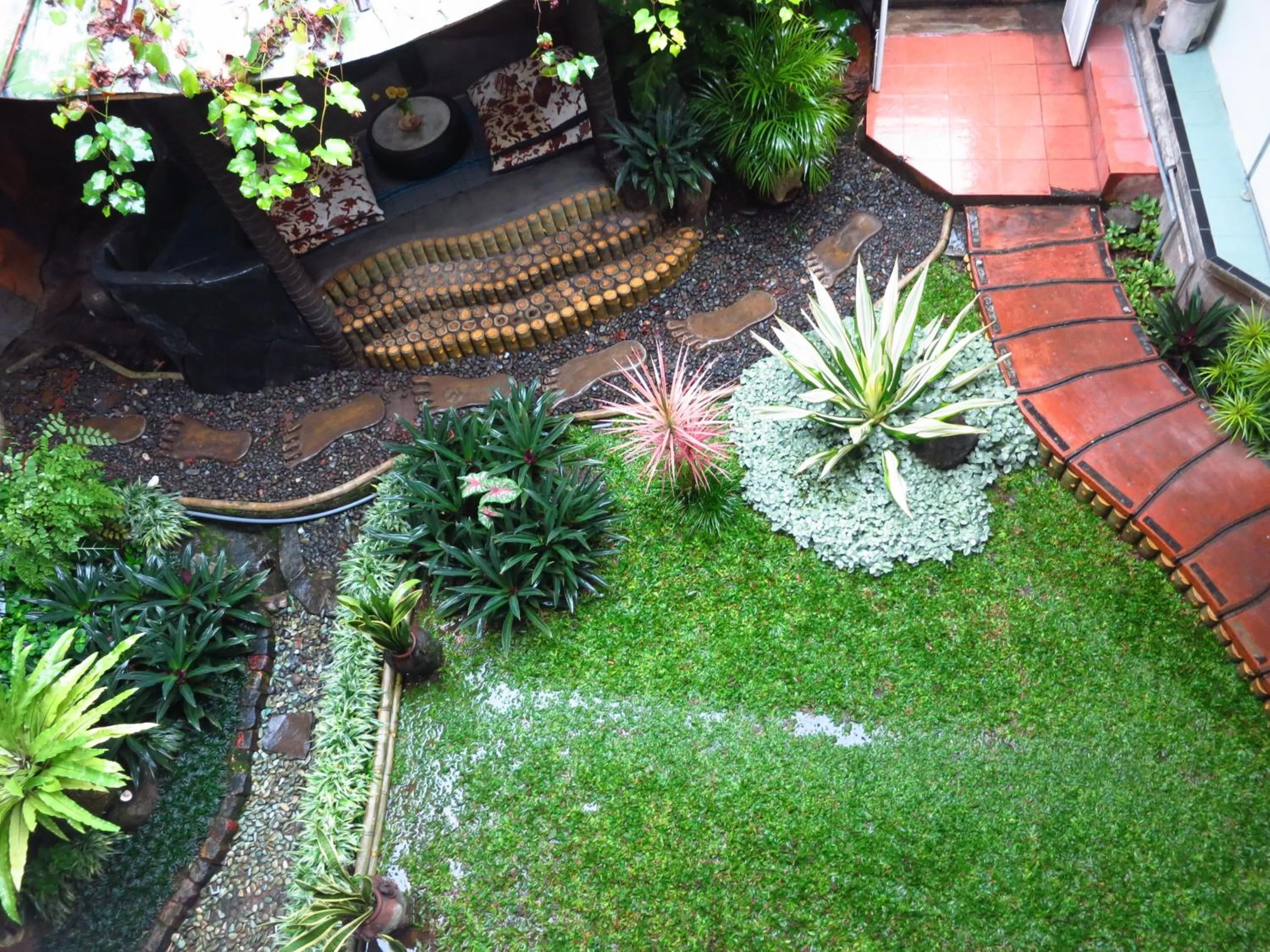 Bird's eye view in Enny's Guest House