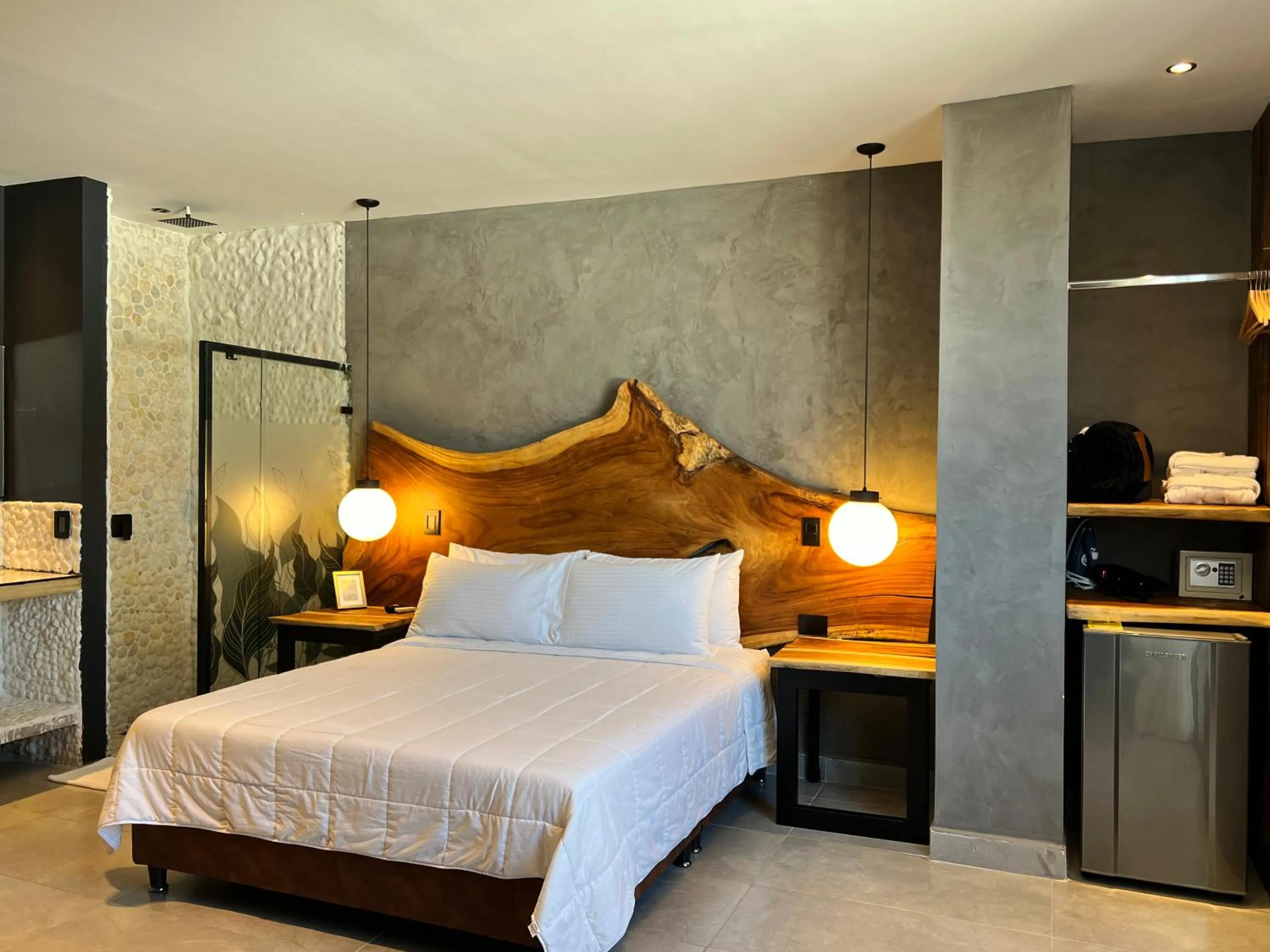 Bed in Hotel Zelva Negra