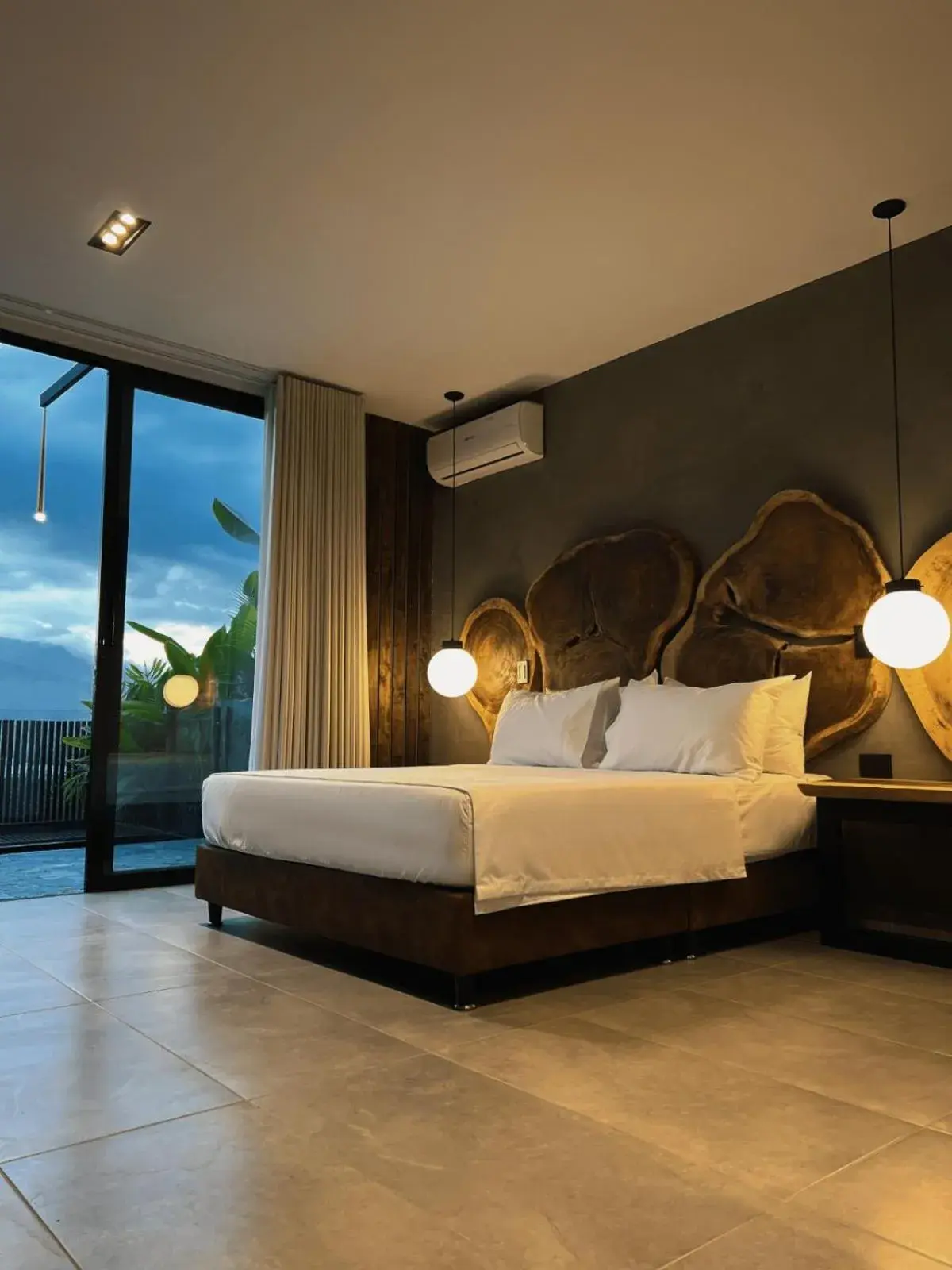 Bed in Hotel Zelva Negra Bed in Hotel Zelva Negra