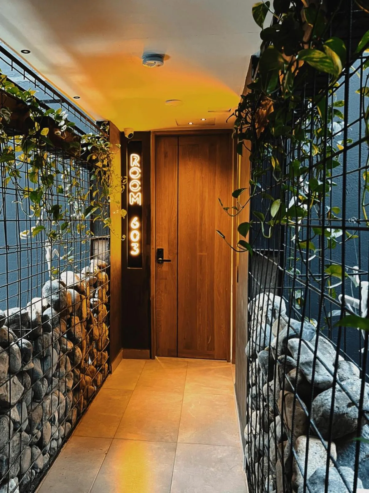 Decorative detail in Hotel Zelva Negra