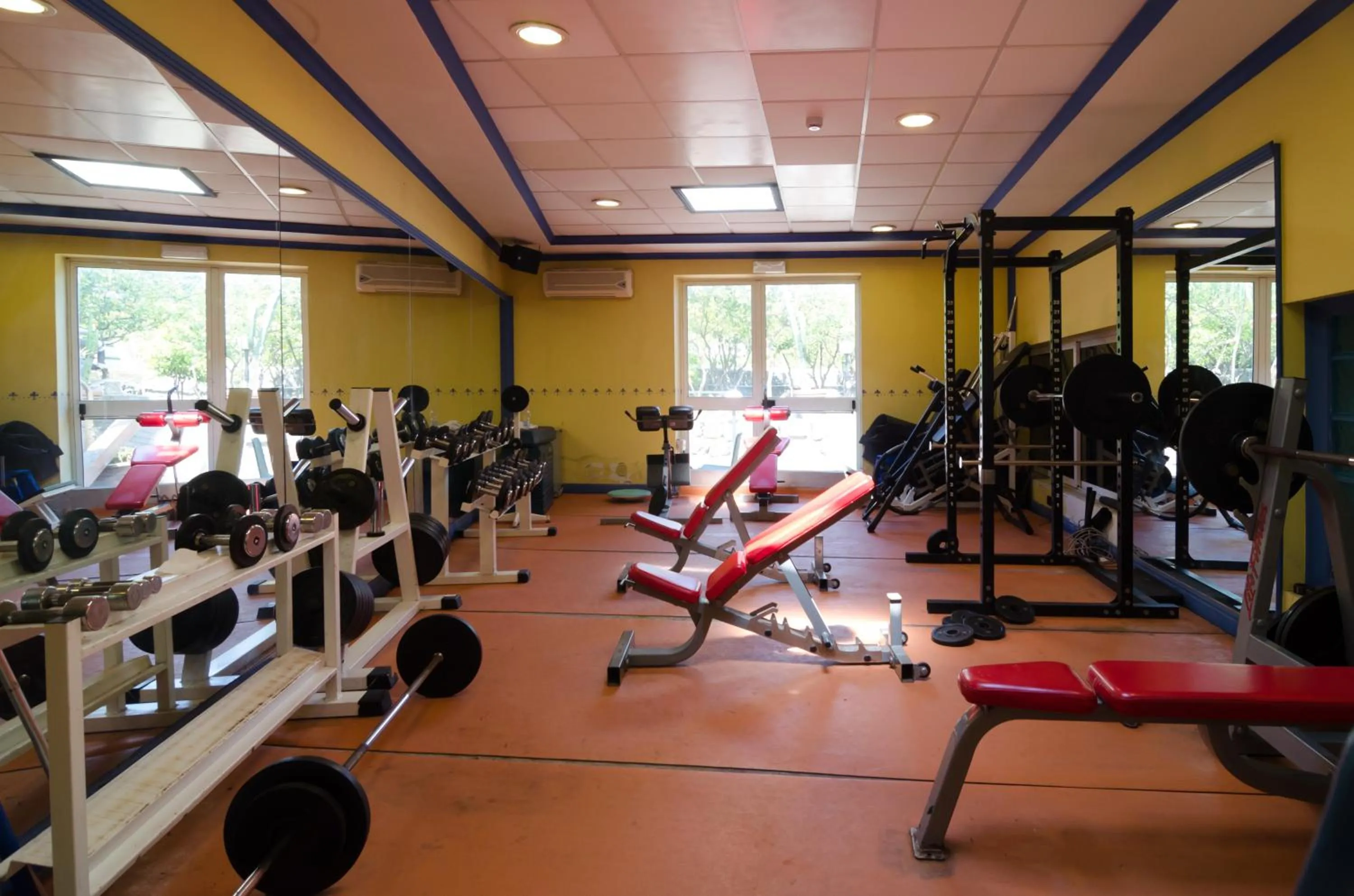 Fitness centre/facilities in Hotel Flora Wellness & Beauty