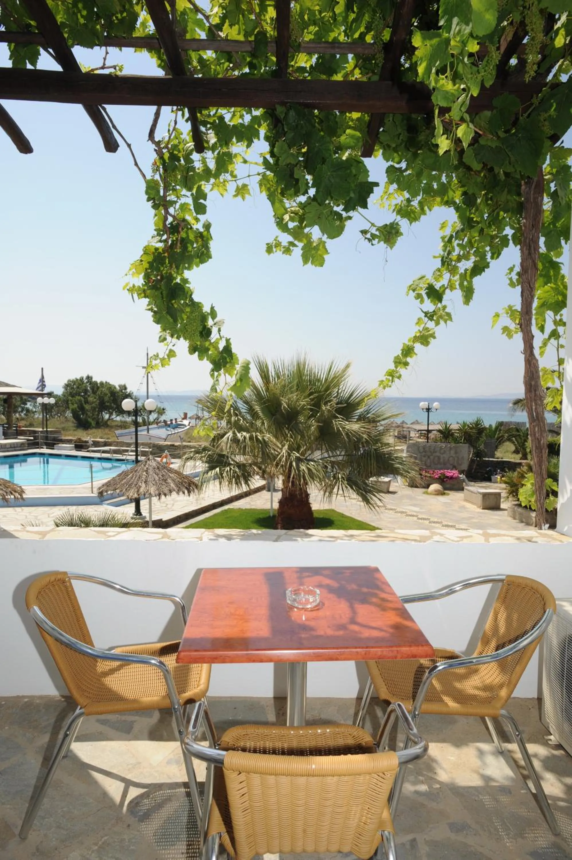 Balcony/Terrace in Akti Aegeou