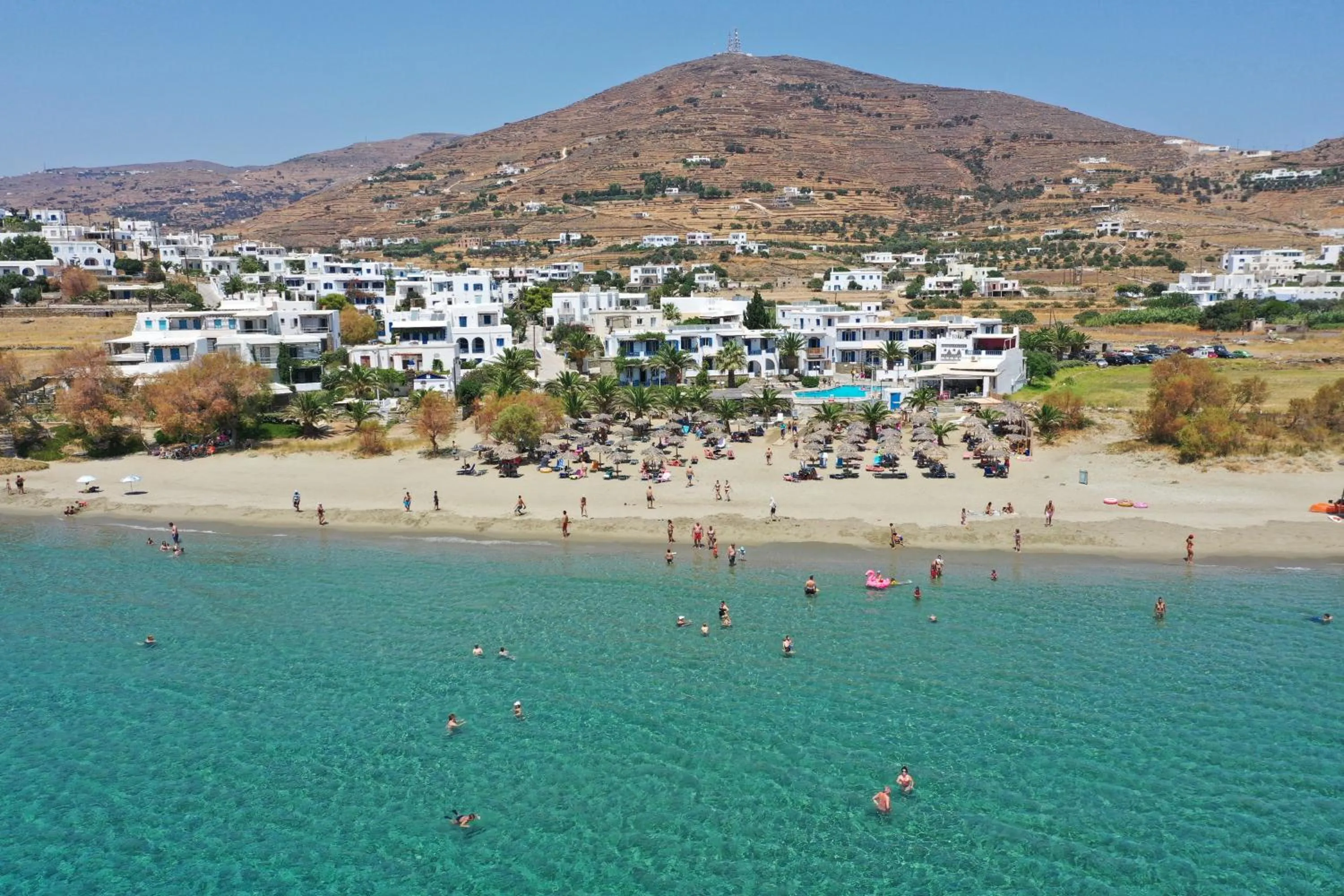 Beach in Akti Aegeou