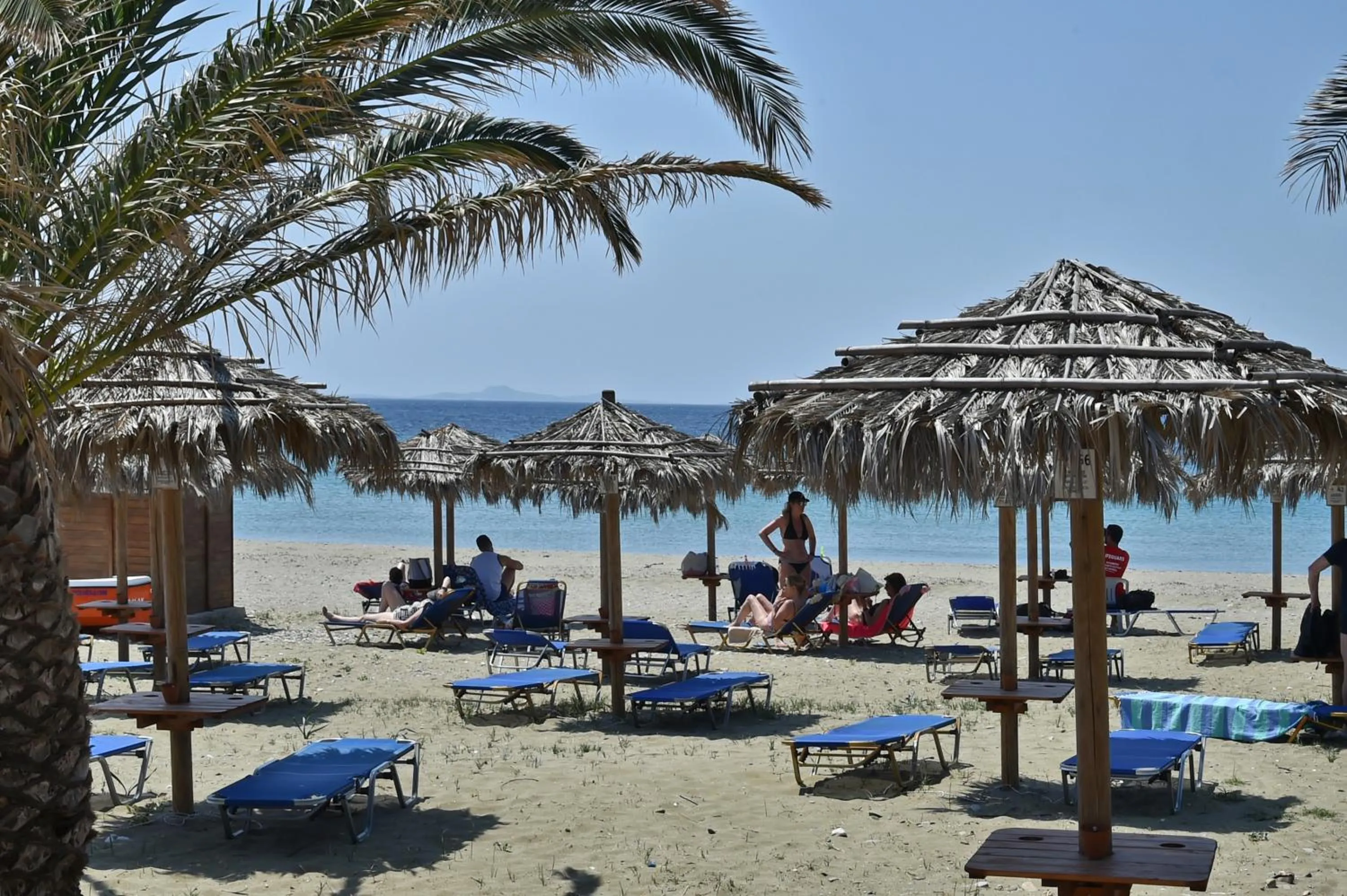 Beach in Akti Aegeou