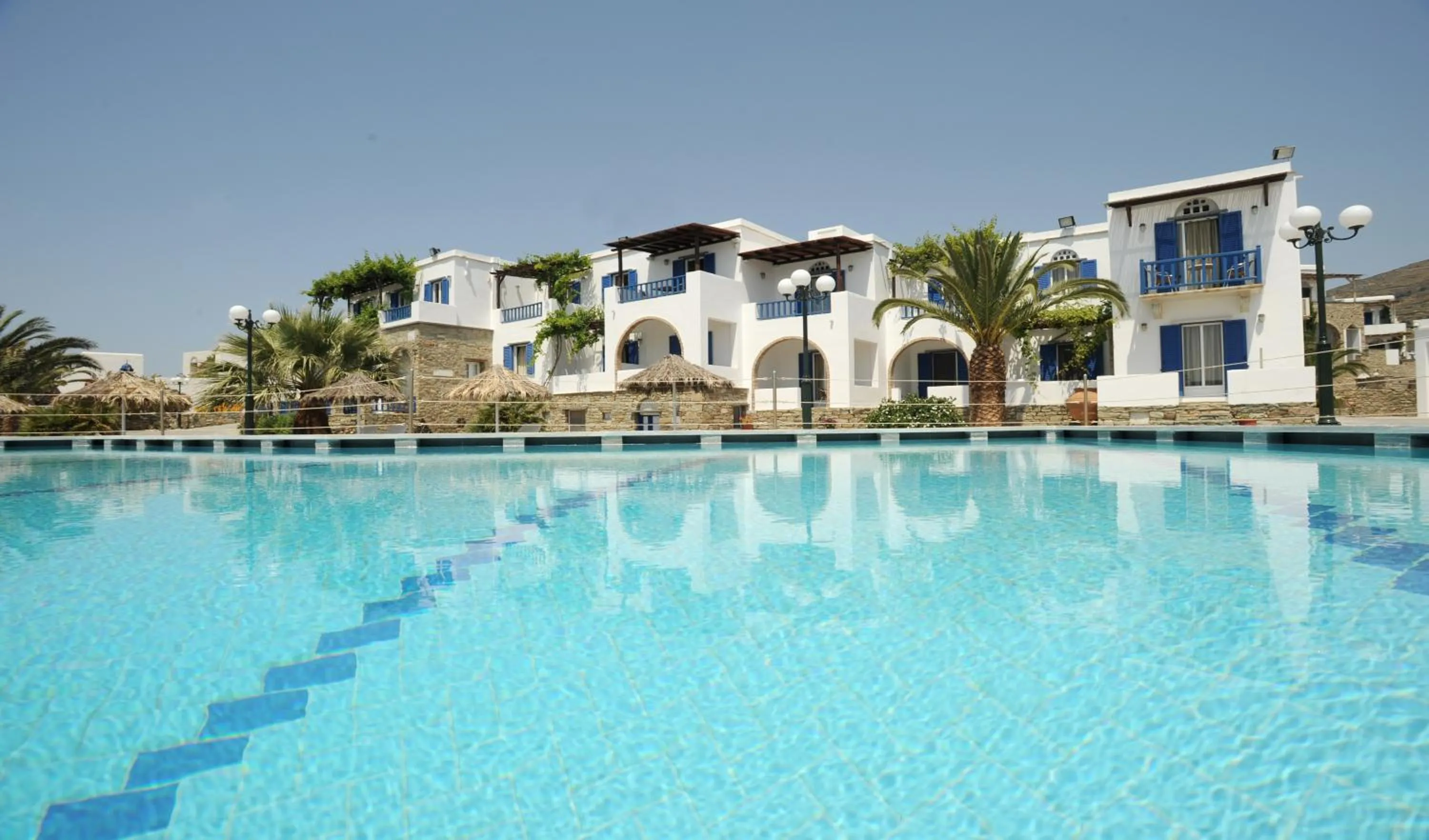 Swimming pool in Akti Aegeou