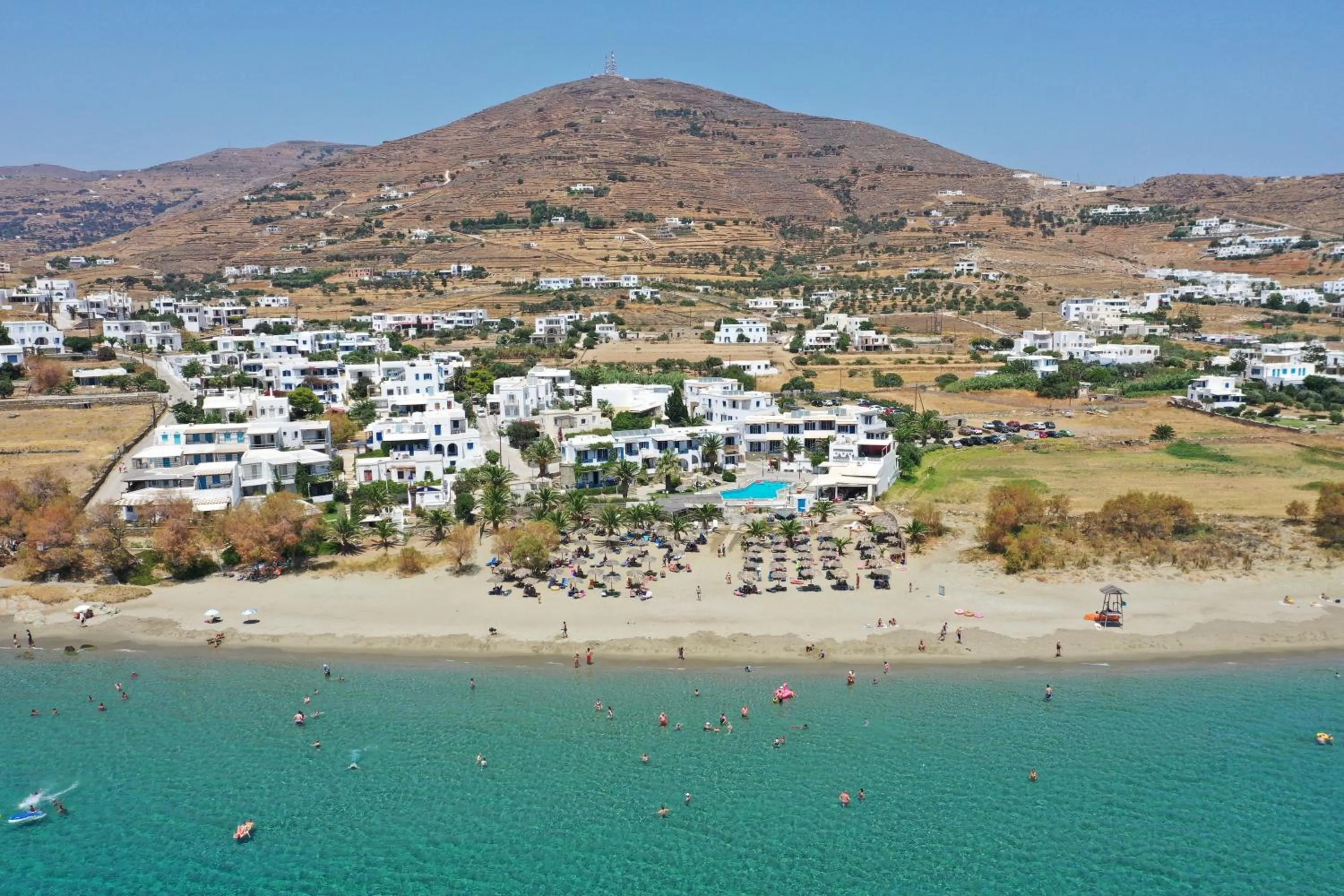 Bird's eye view in Akti Aegeou