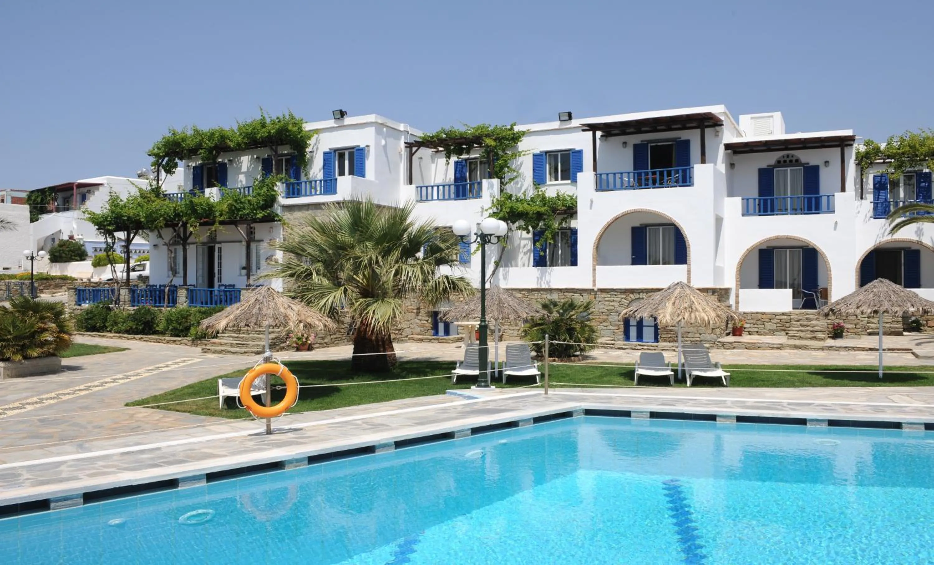 Swimming pool in Akti Aegeou