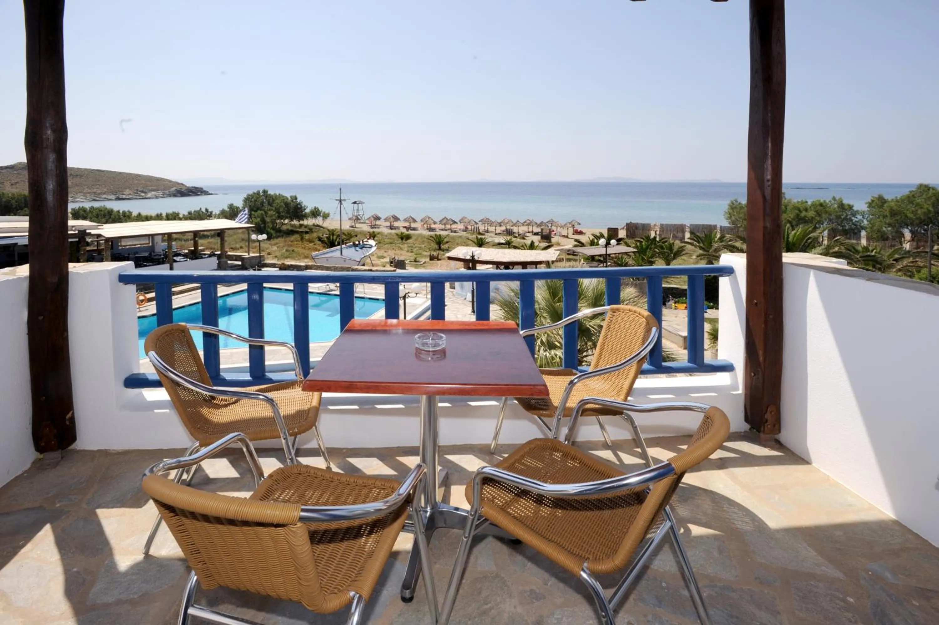 Balcony/Terrace in Akti Aegeou