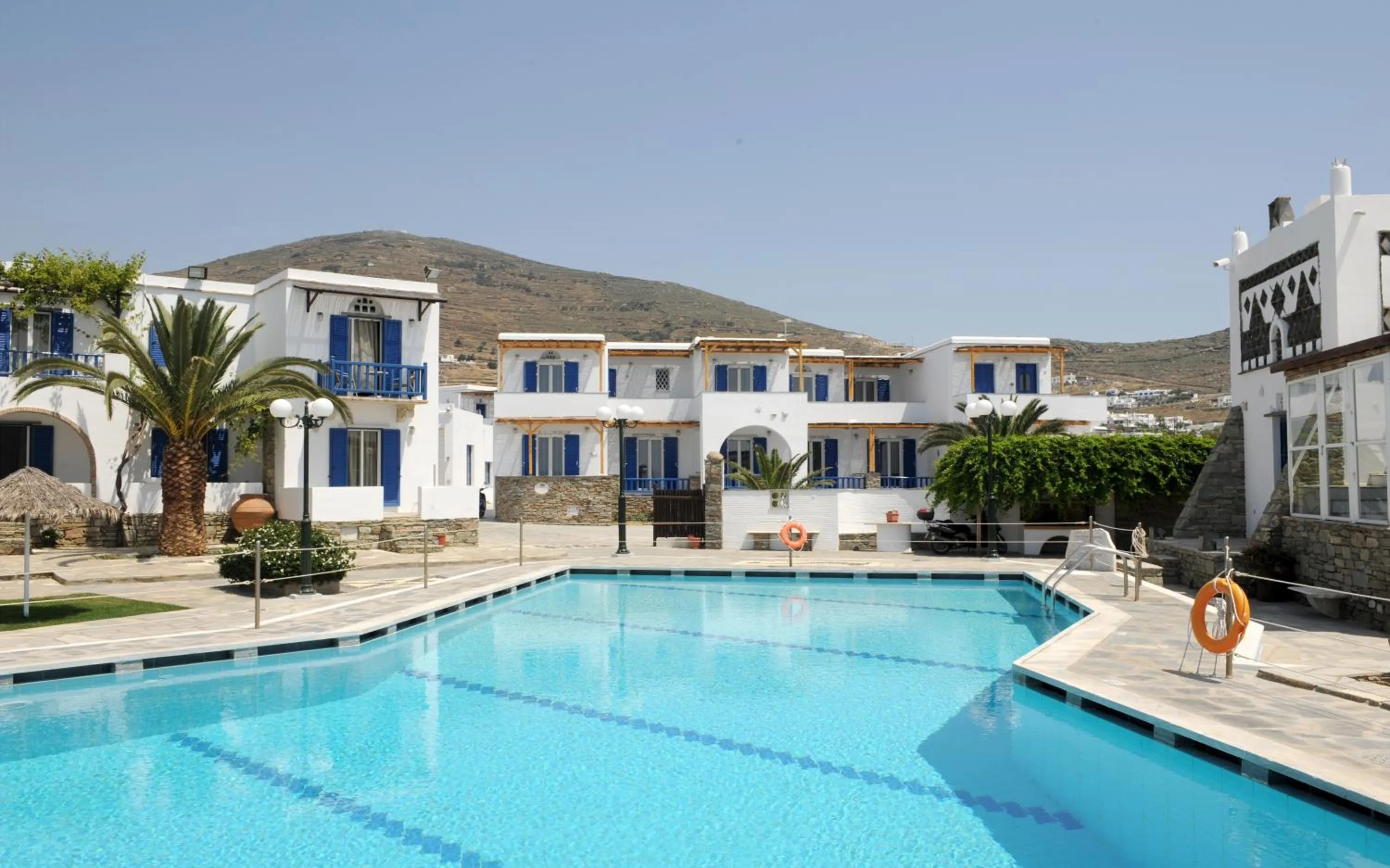 Swimming pool in Akti Aegeou