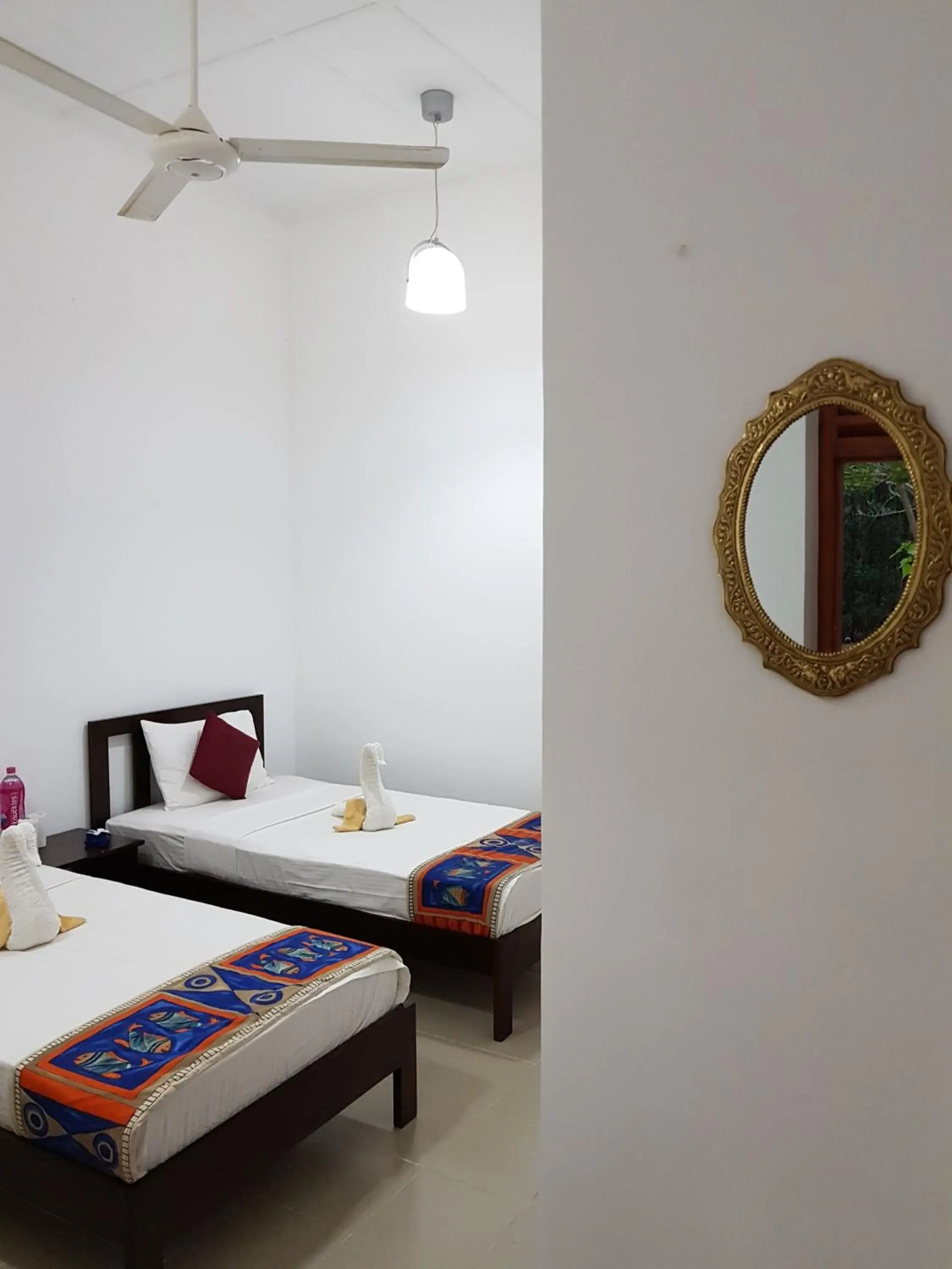 Bed in The Waves Beach Chalets Bed in The Waves Beach Chalets