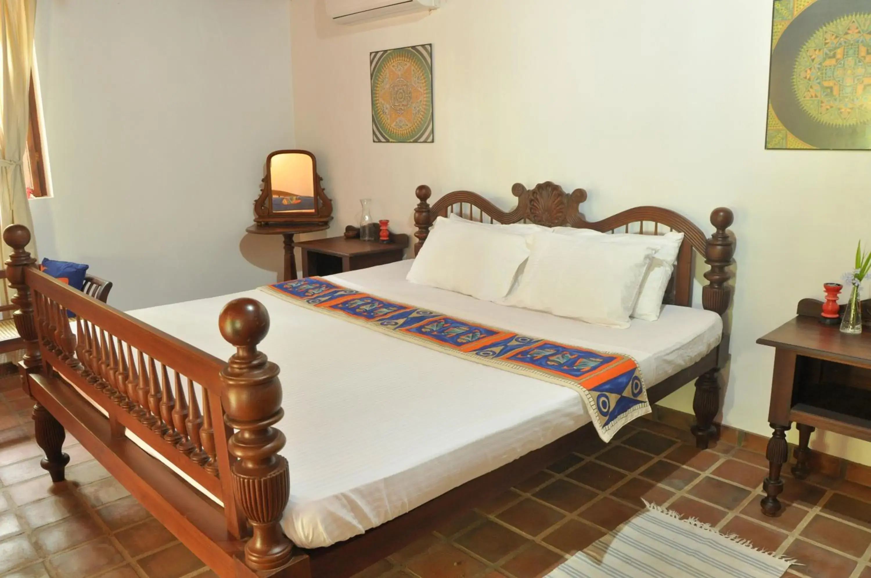 Bed in The Waves Beach Chalets Bed in The Waves Beach Chalets