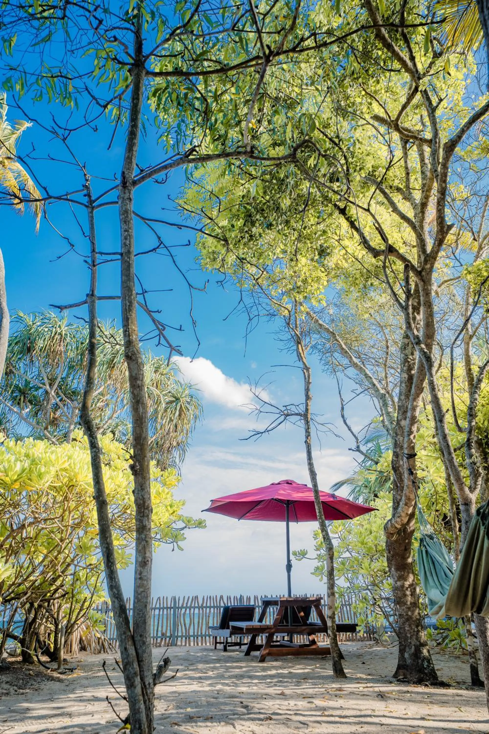 Beach in The Waves Beach Chalets