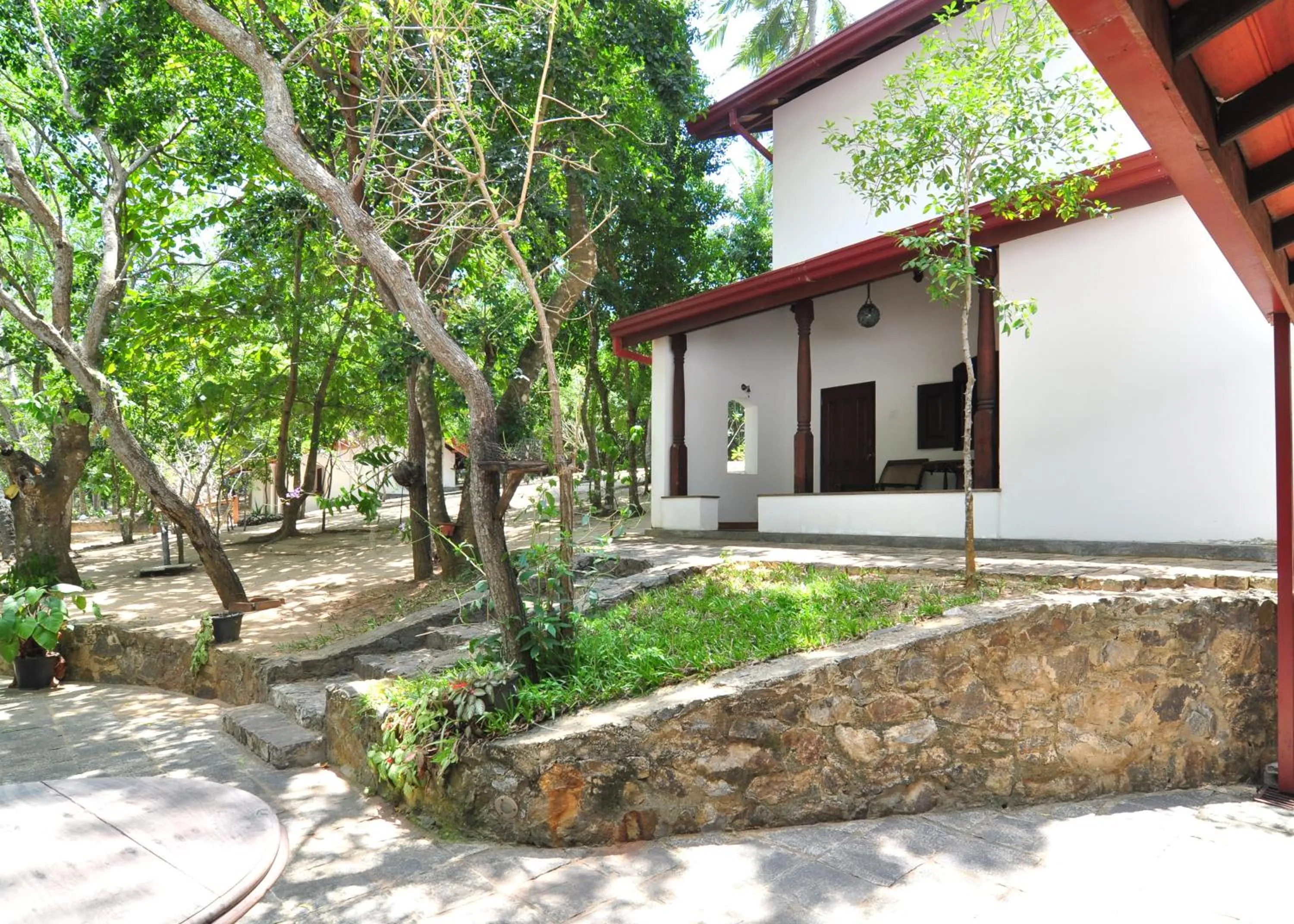 Facade/entrance in The Waves Beach Chalets