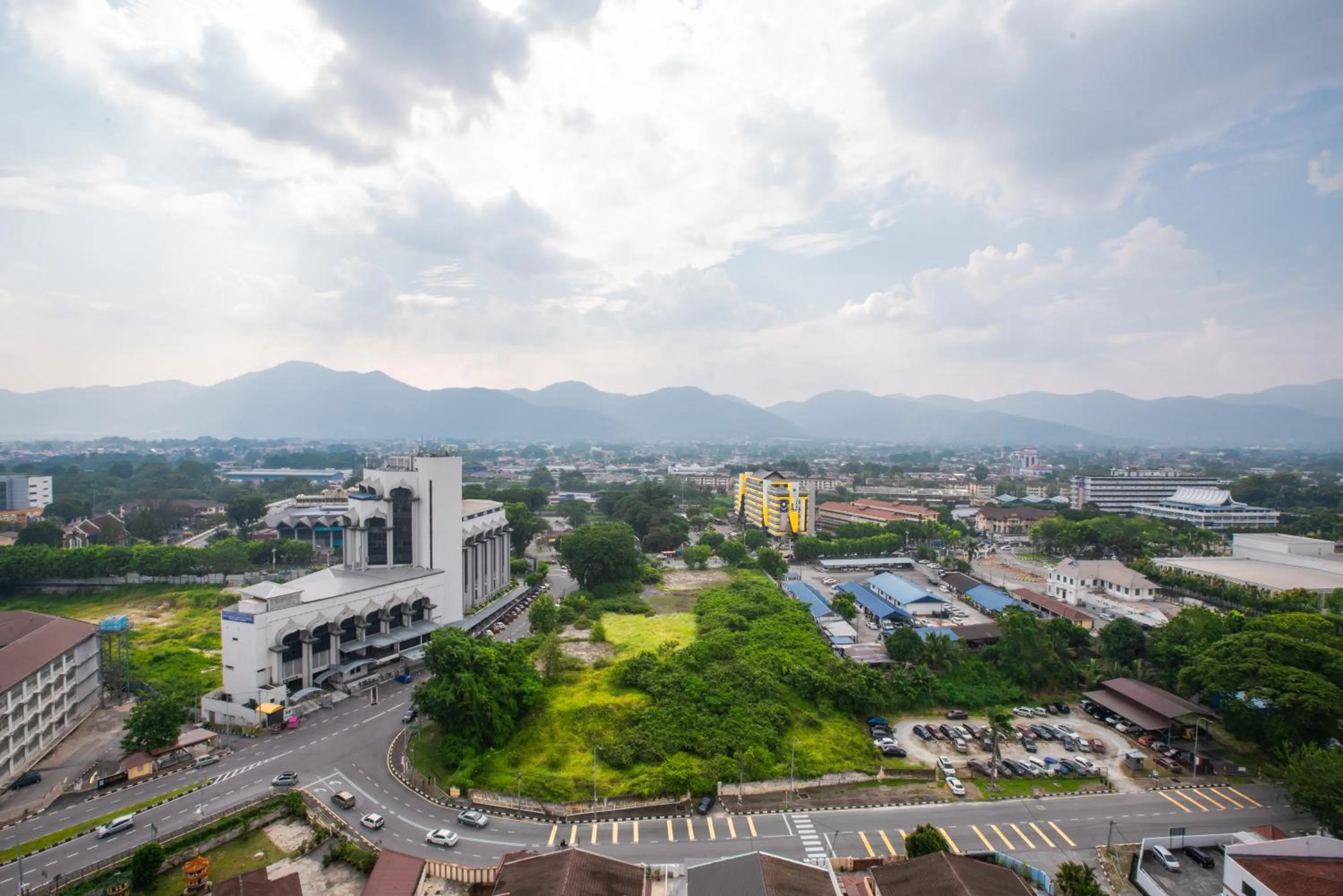 Balcony/Terrace in Cosy City-View Suite in Town