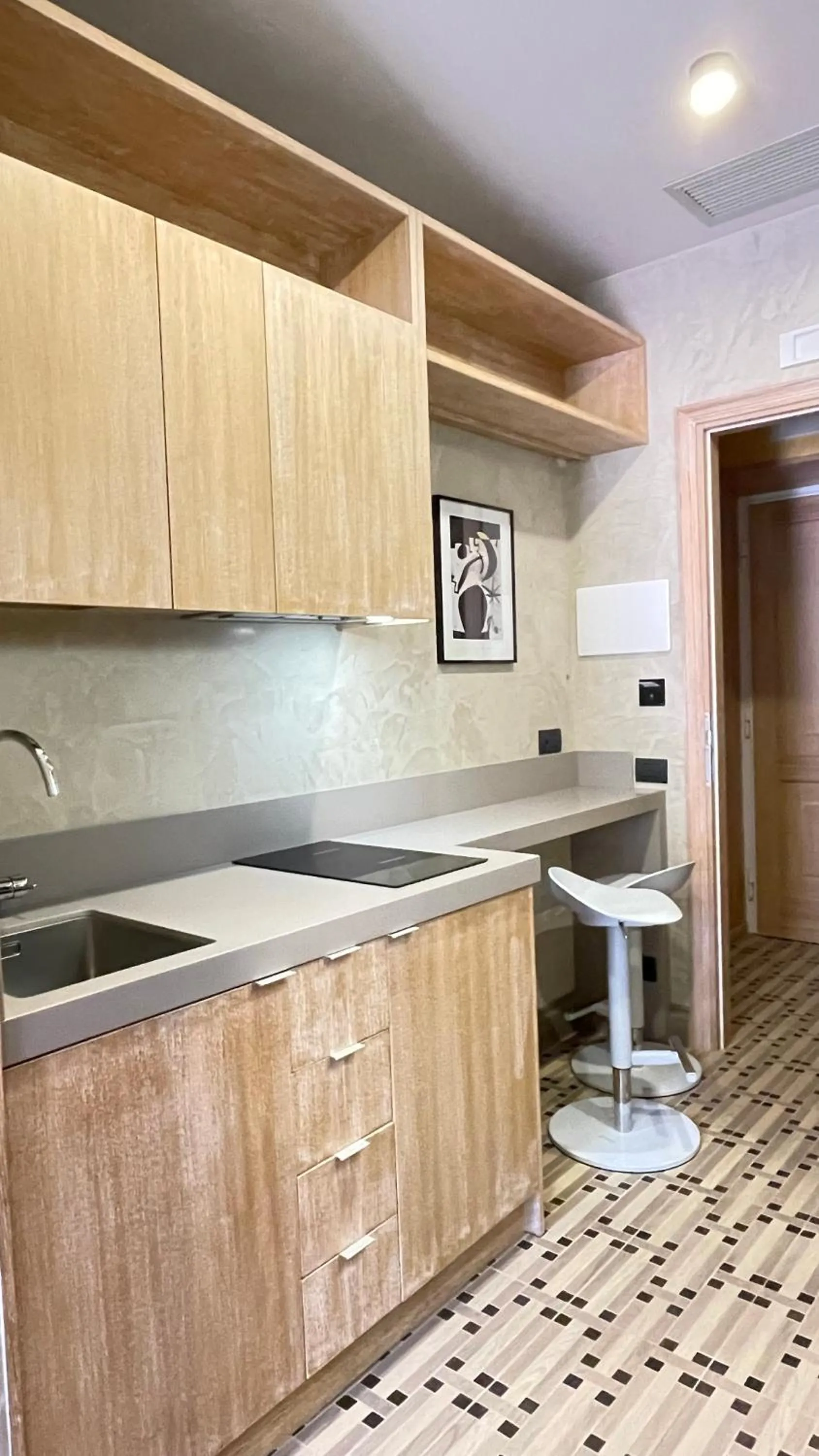 Kitchen or kitchenette in Passpartout Boutique Palace