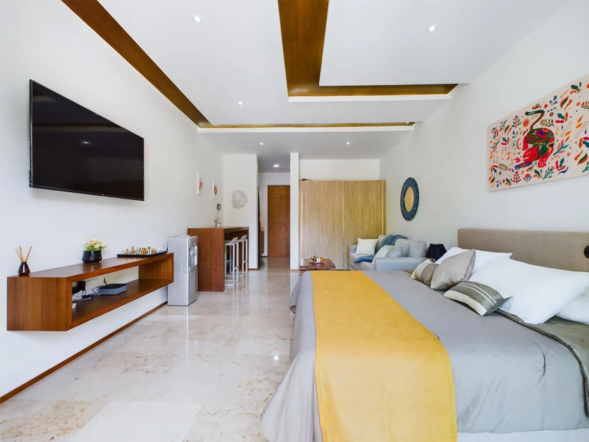 Bed in Studio near to 5th Avenue, Bars & Beautiful views By Yeah