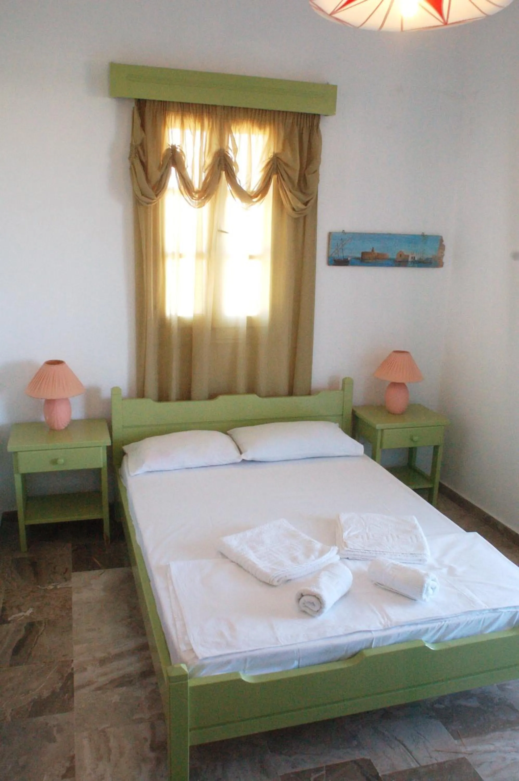 Bedroom, Bed in Miltiadis Apartments