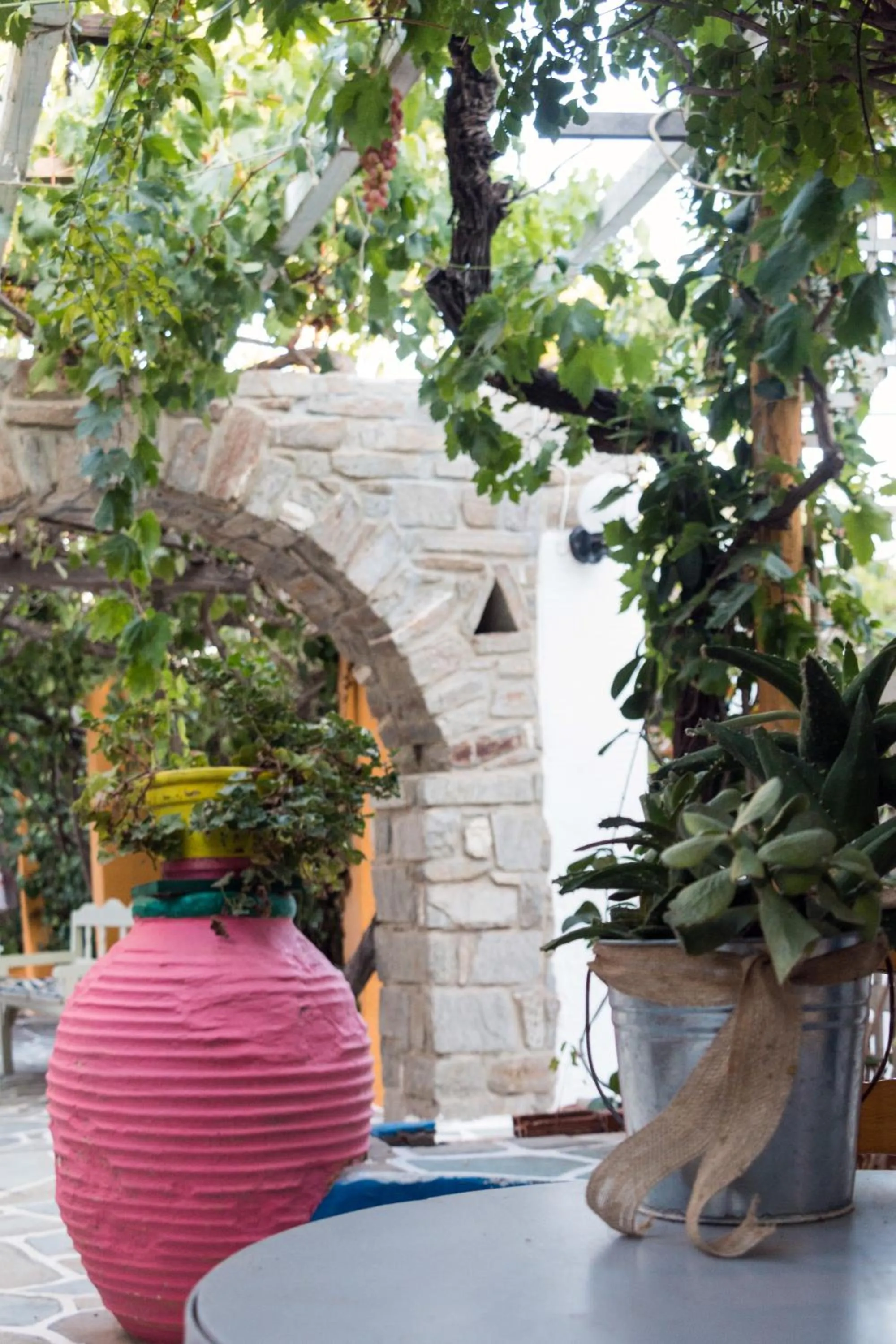 Patio in Miltiadis Apartments