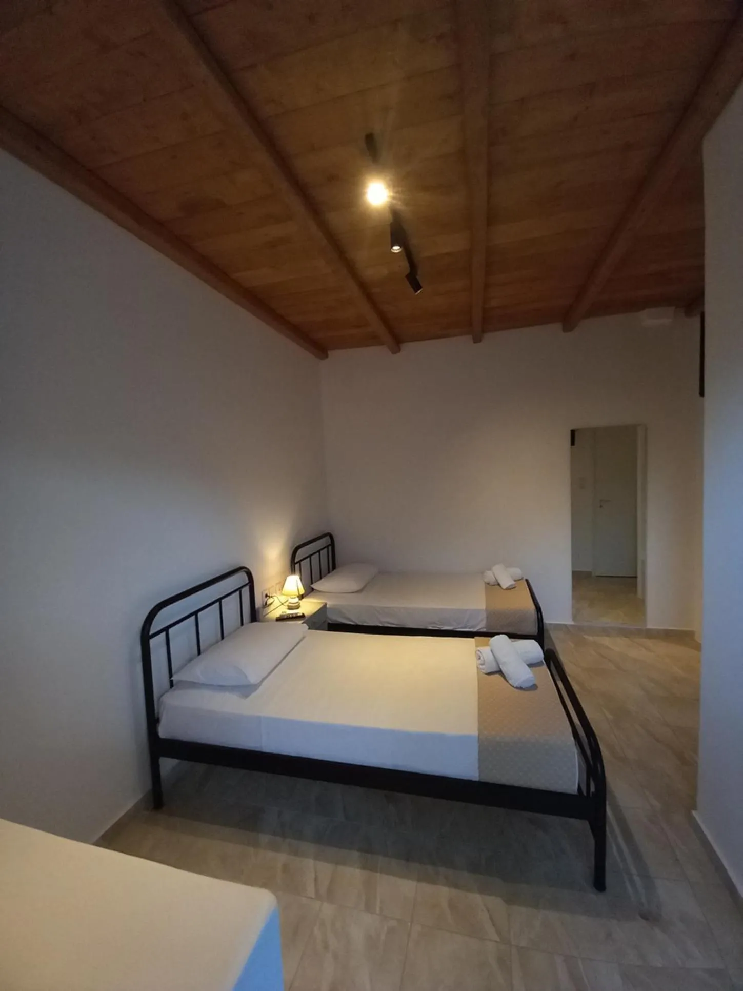 Bed in Miltiadis Apartments