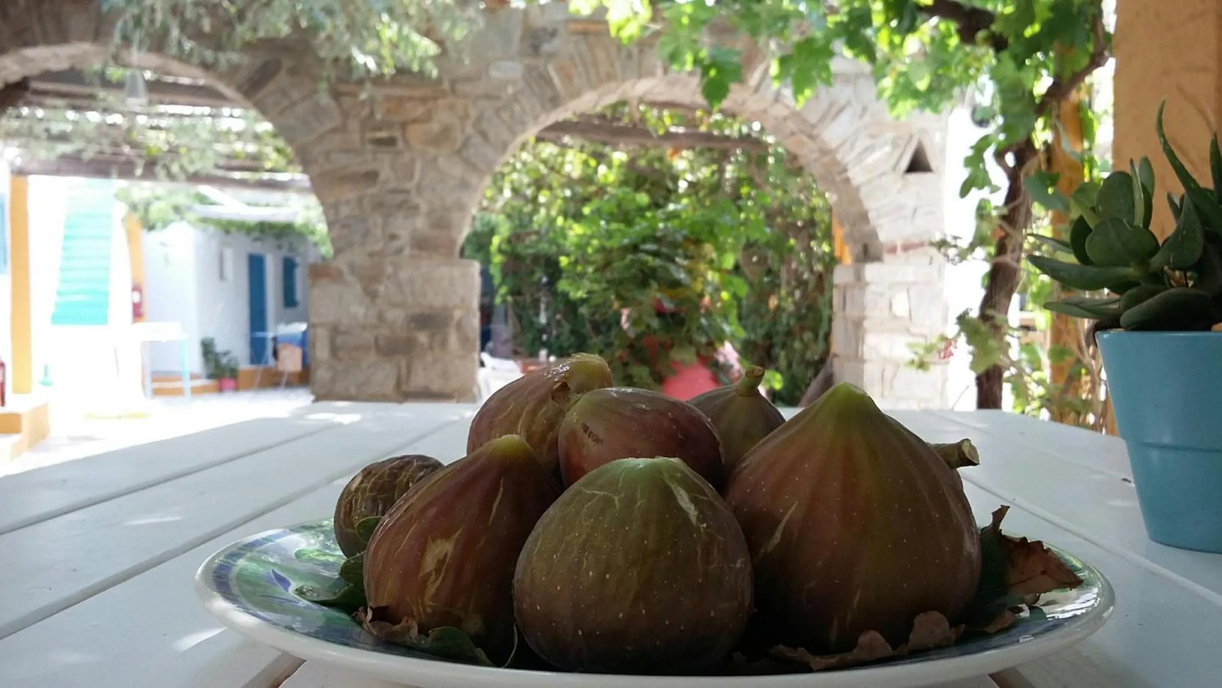 Patio in Miltiadis Apartments