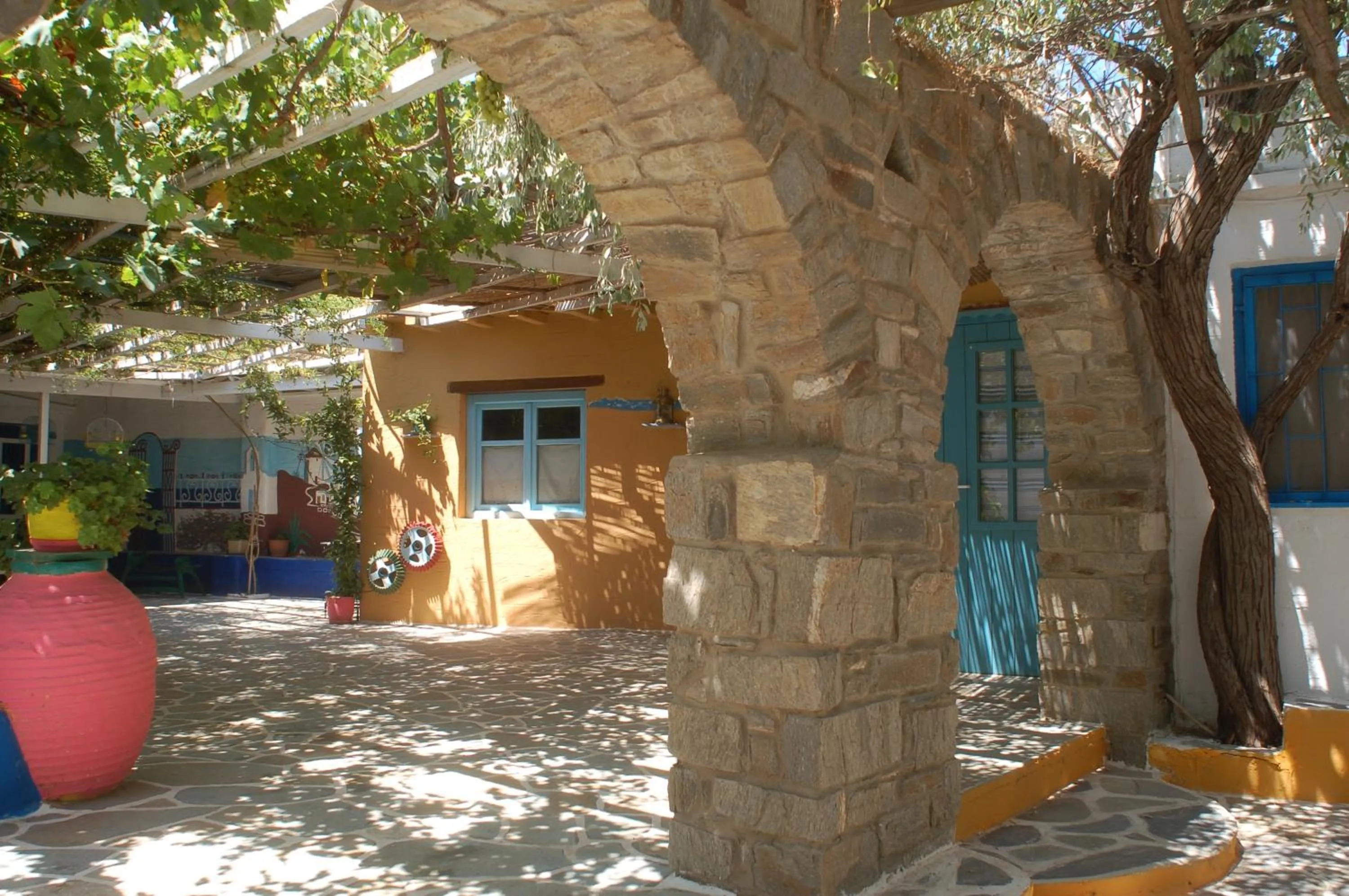 BBQ facilities in Miltiadis Apartments