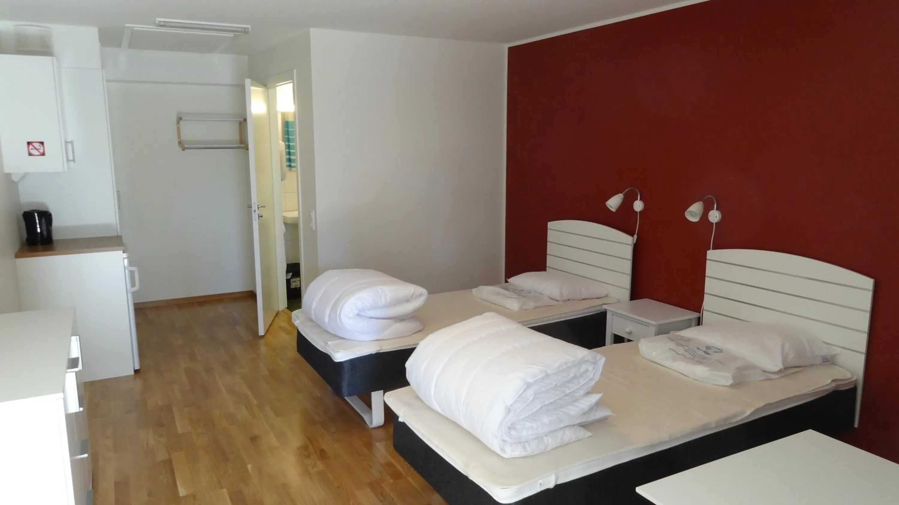 Bed in Piteå Golfhotell