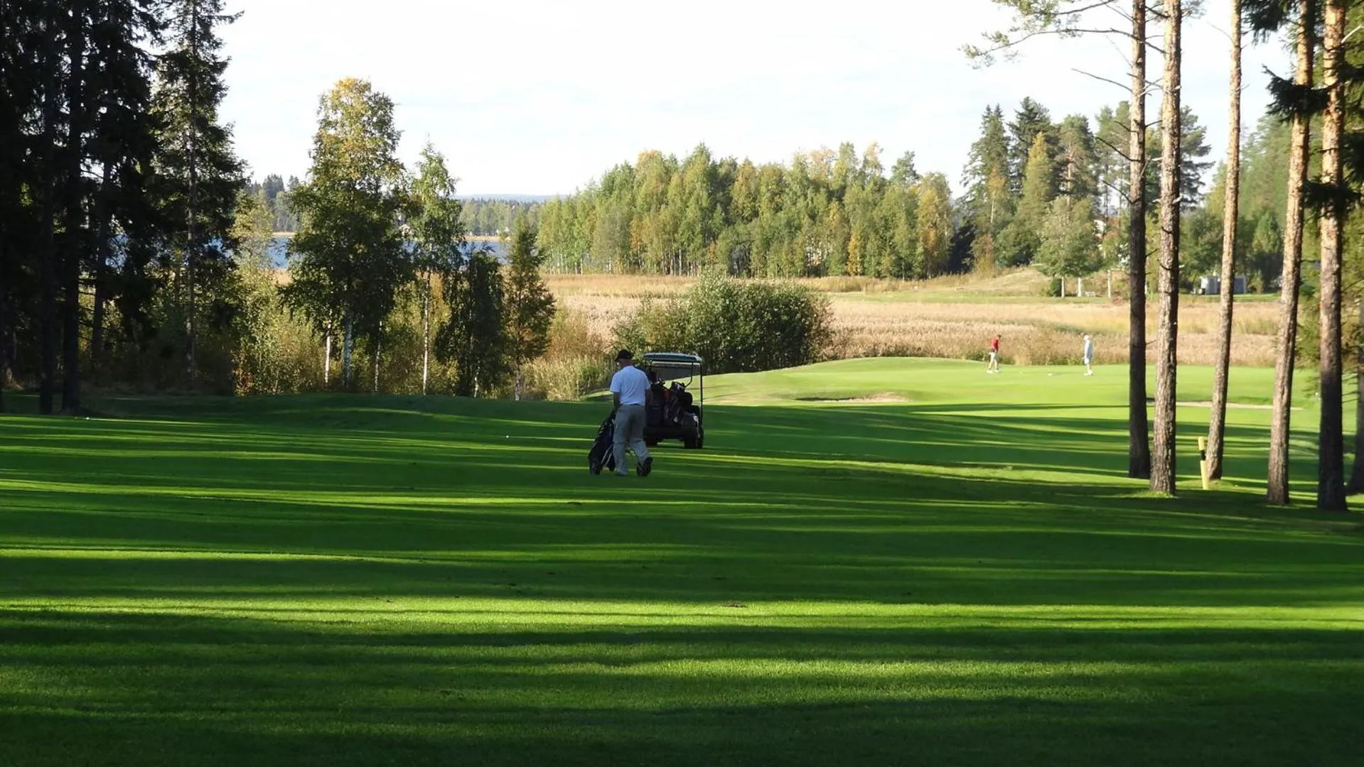 Golfcourse in Piteå Golfhotell