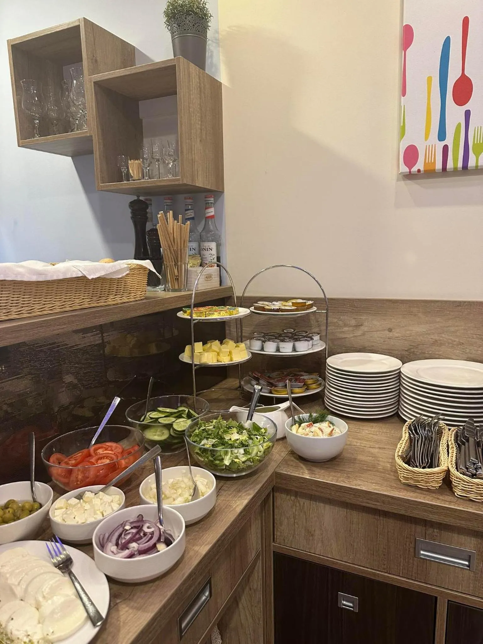 Breakfast in Hotel Cykada