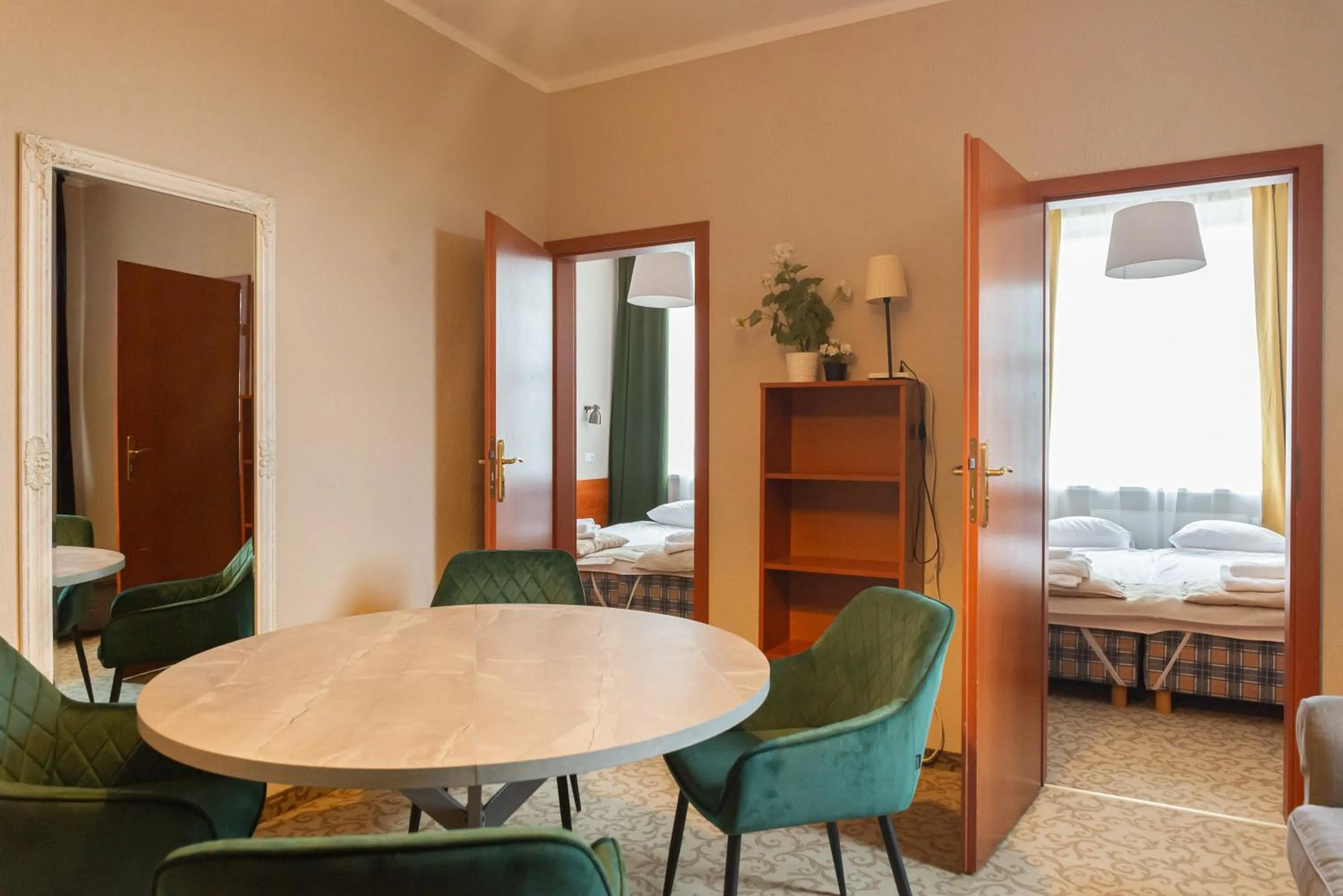 Living room in Inza Guest House