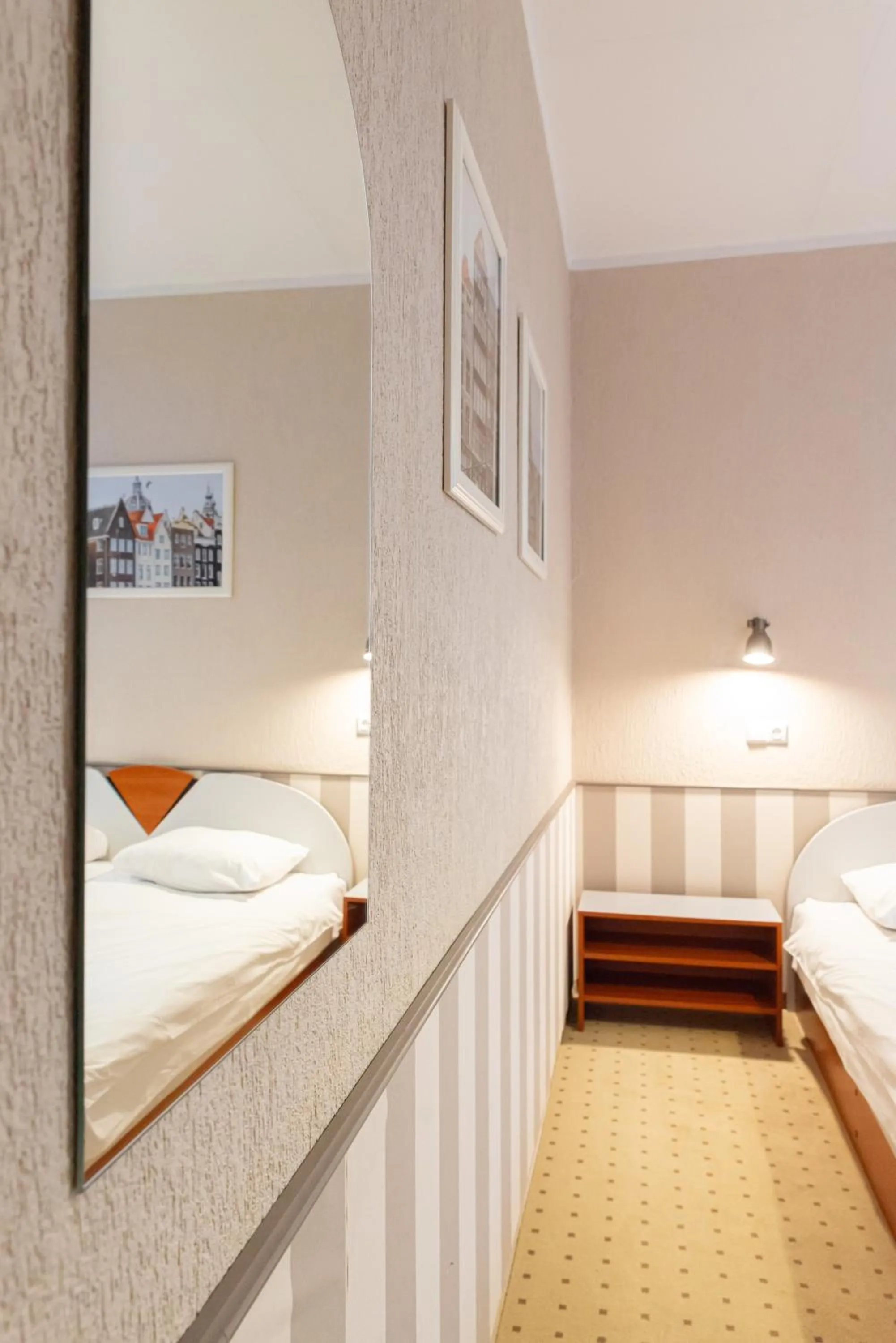 Bed in Inza Guest House