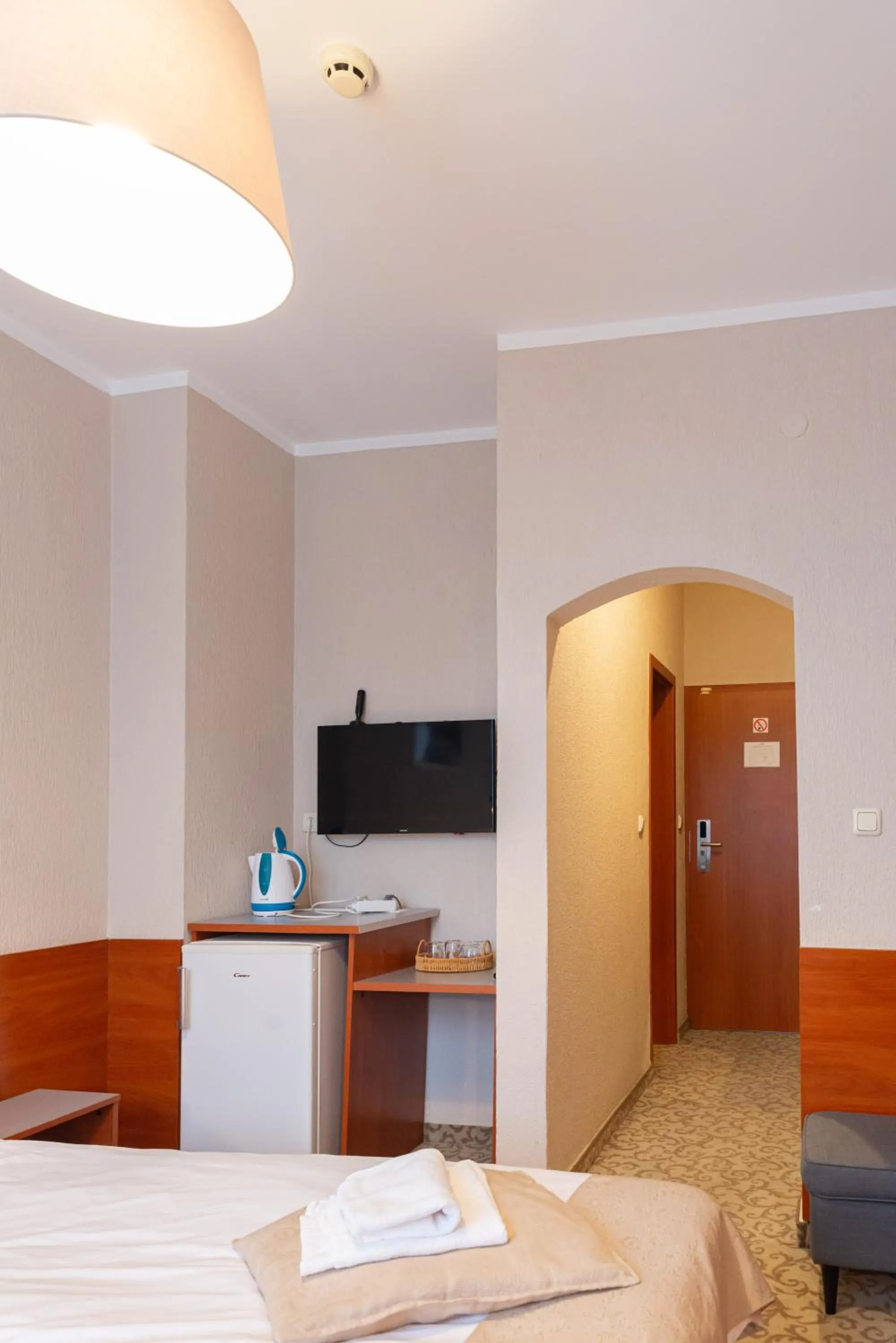 Bed in Inza Guest House