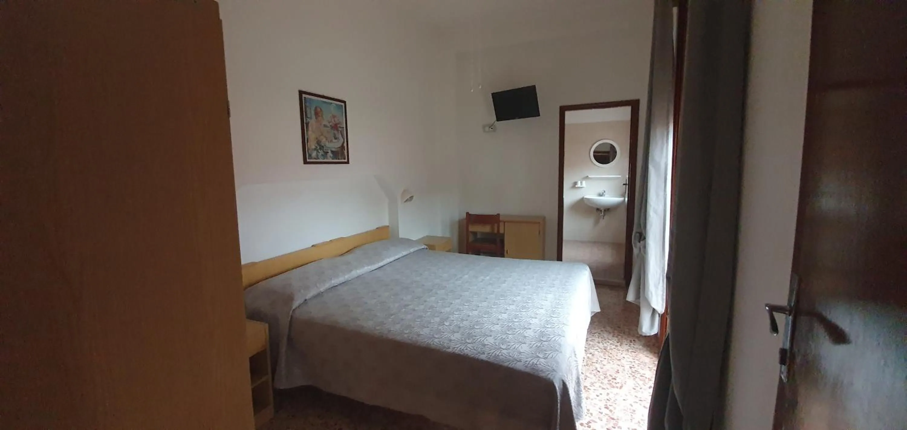 Bed in Hotel Eleonora