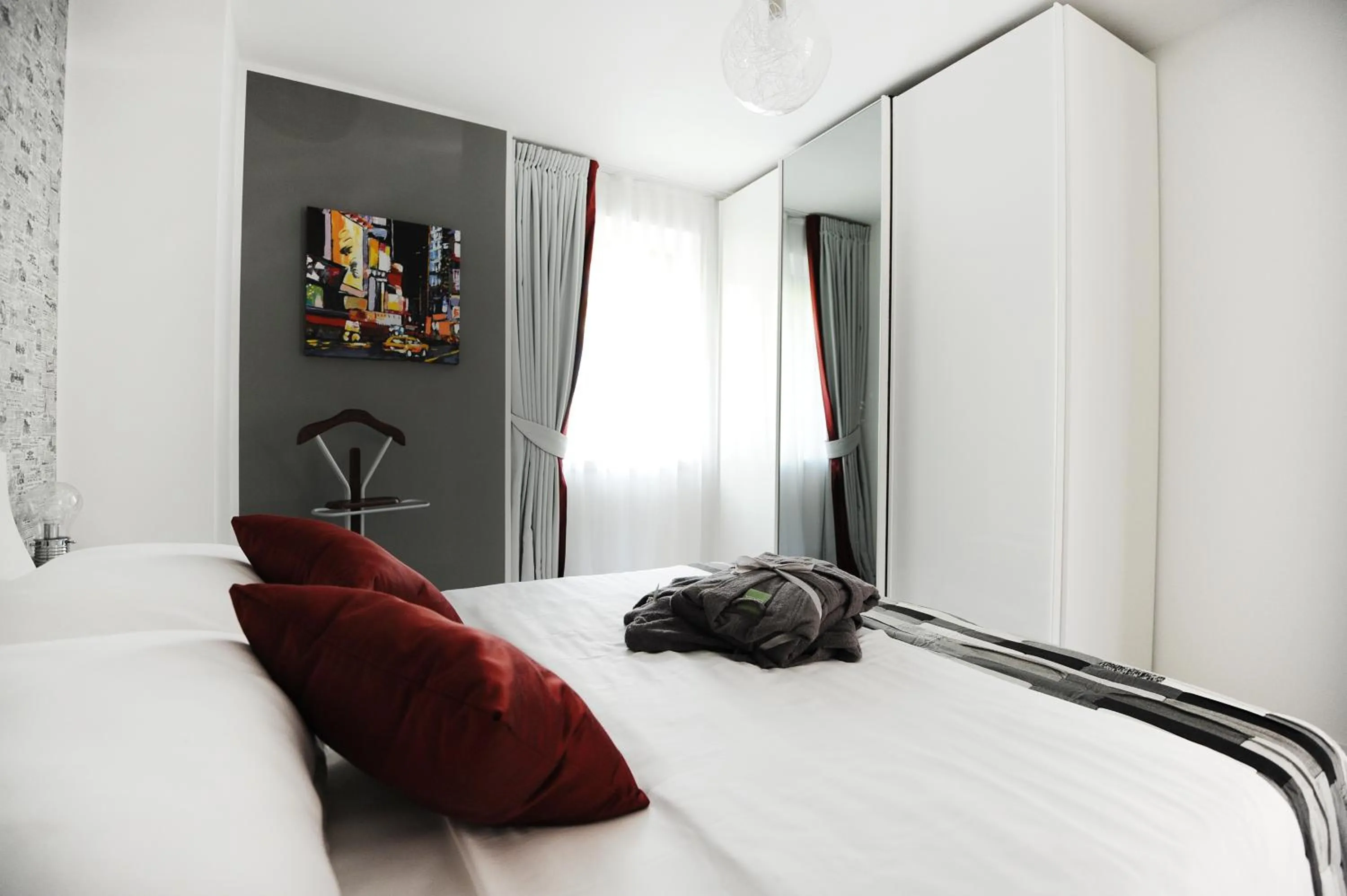 Bed in Feel Good Penthouse With Jacuzzi