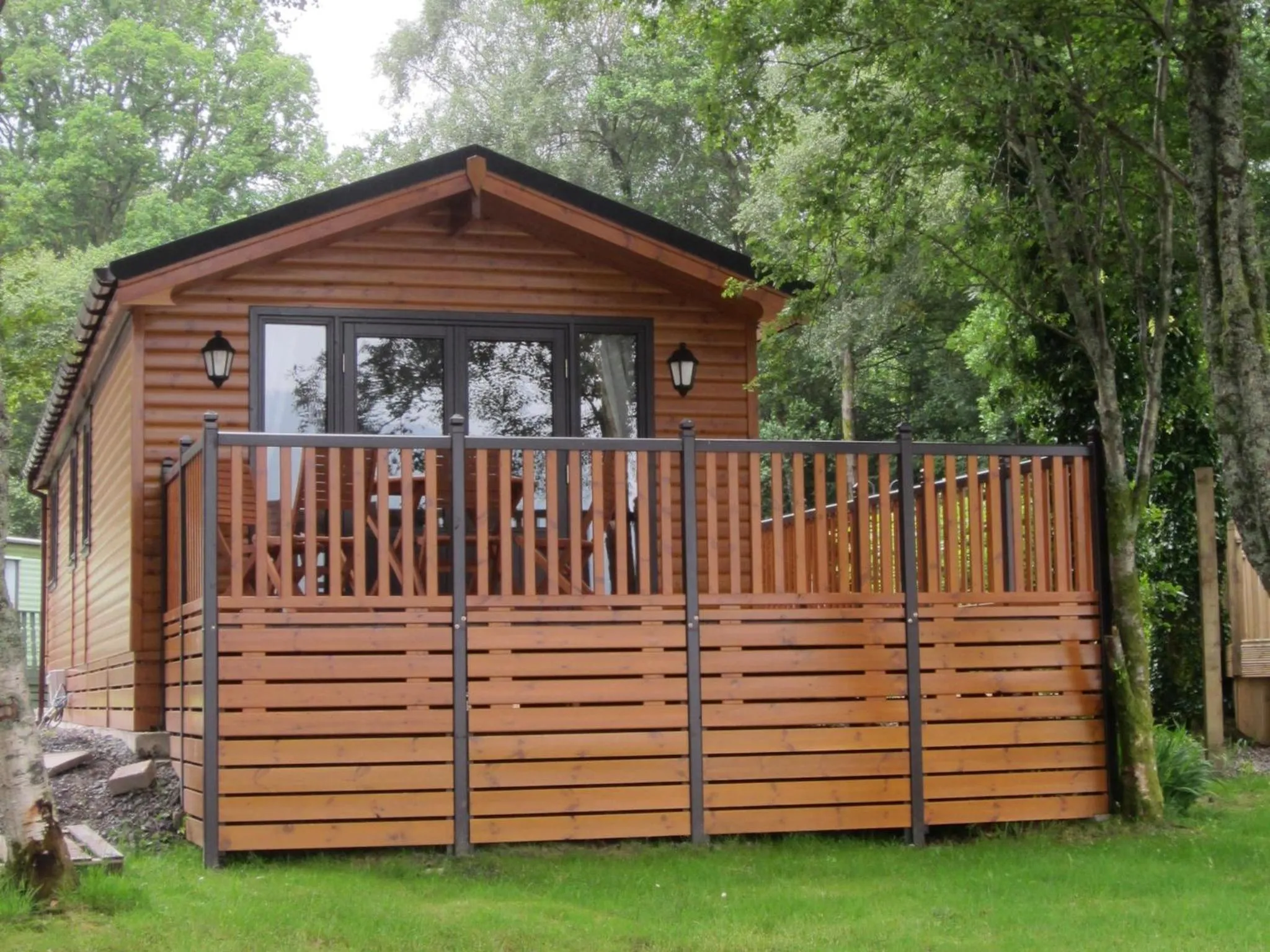 Balcony/Terrace in Inverbeg Holiday Park