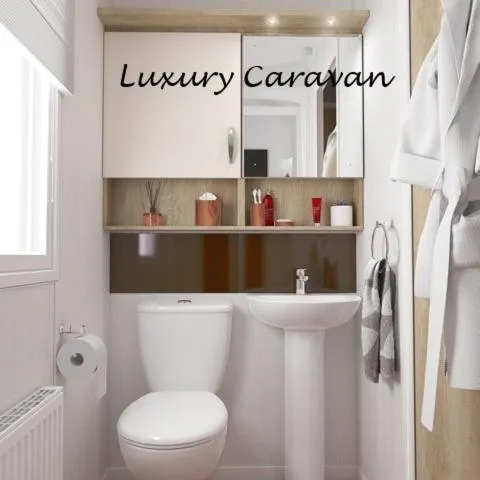 Toilet in Inverbeg Holiday Park