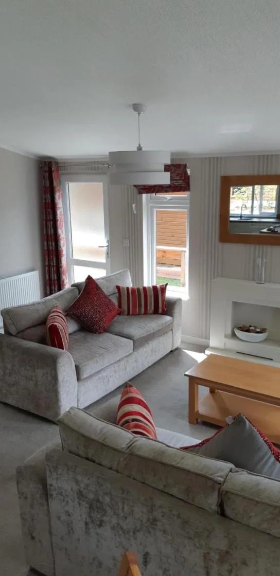 Living room in Inverbeg Holiday Park
