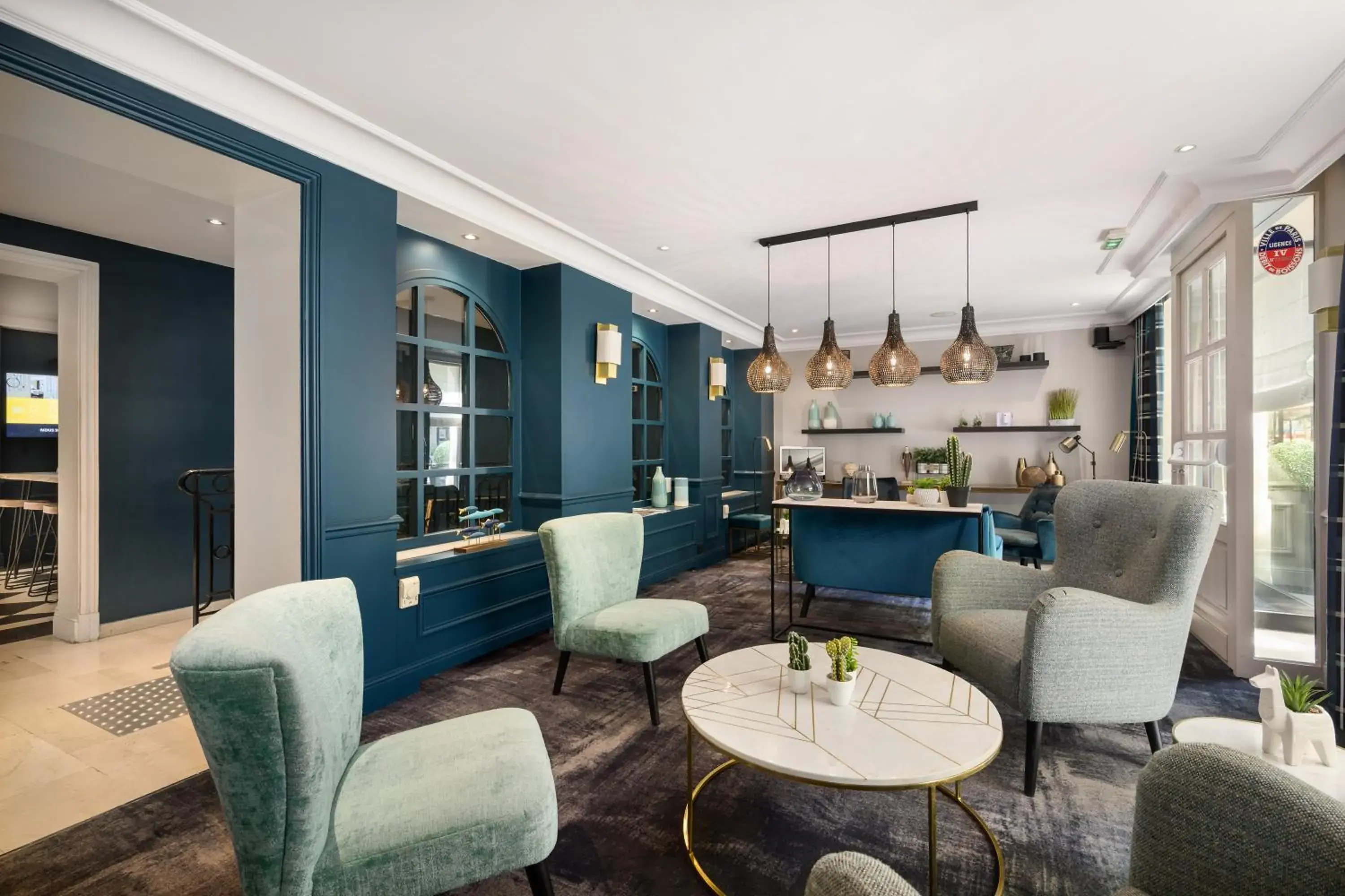 Living room in Hôtel le Royal Rive Gauche Living room in Hôtel le Royal Rive Gauche