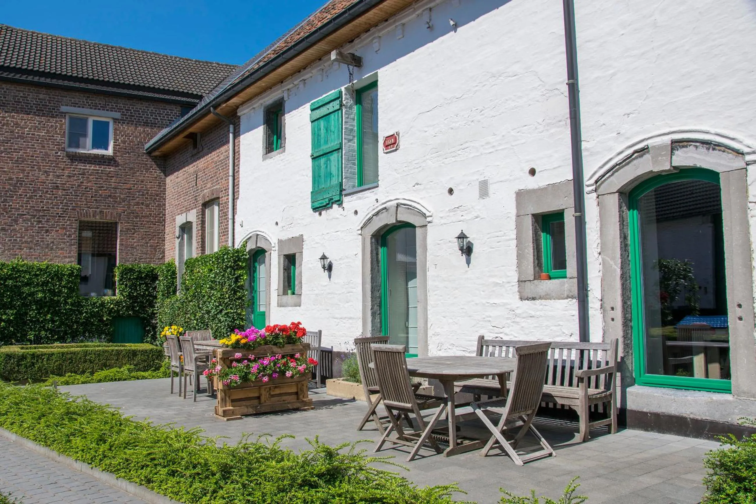 Balcony/Terrace in B&B De Oude Winning