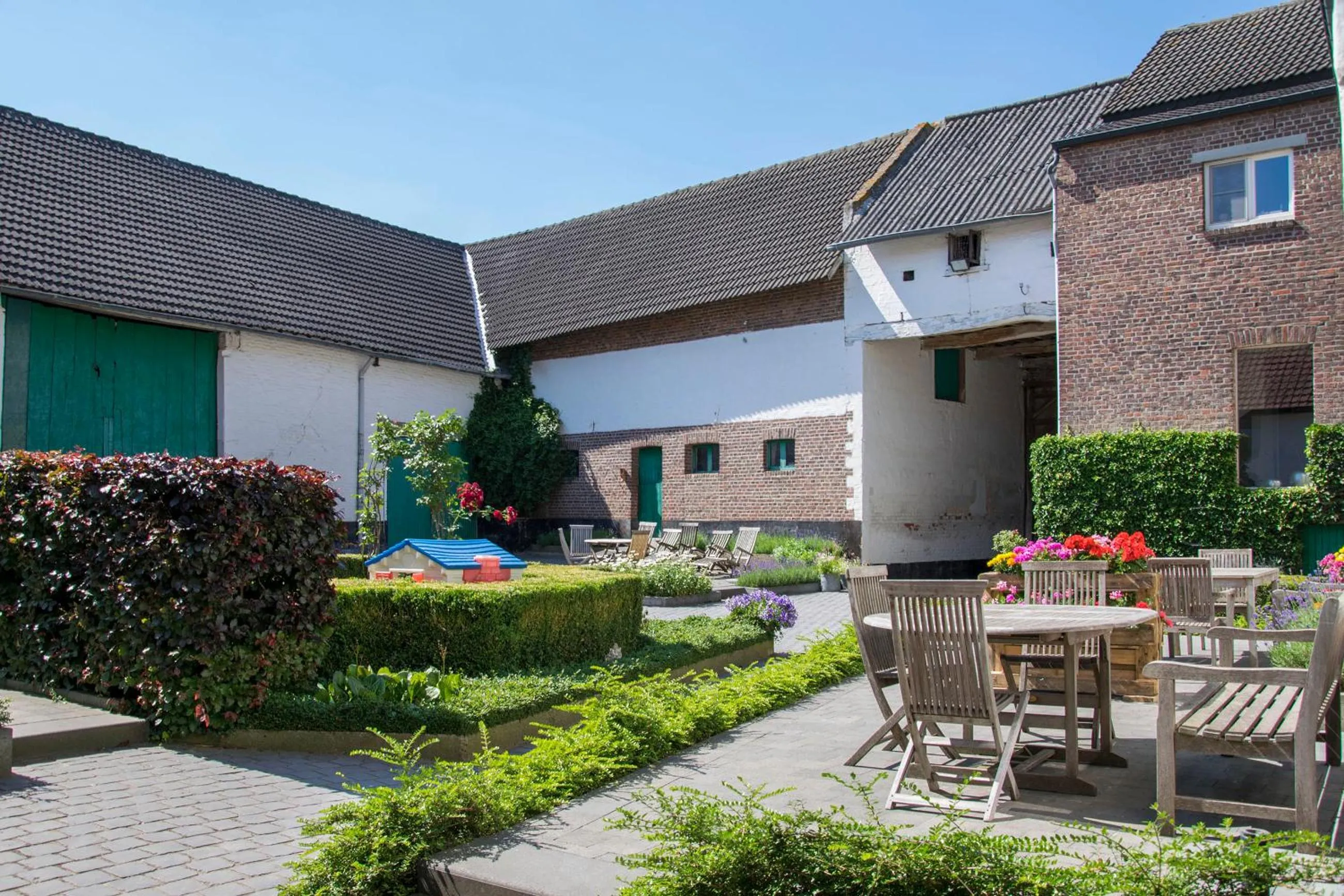Balcony/Terrace in B&B De Oude Winning