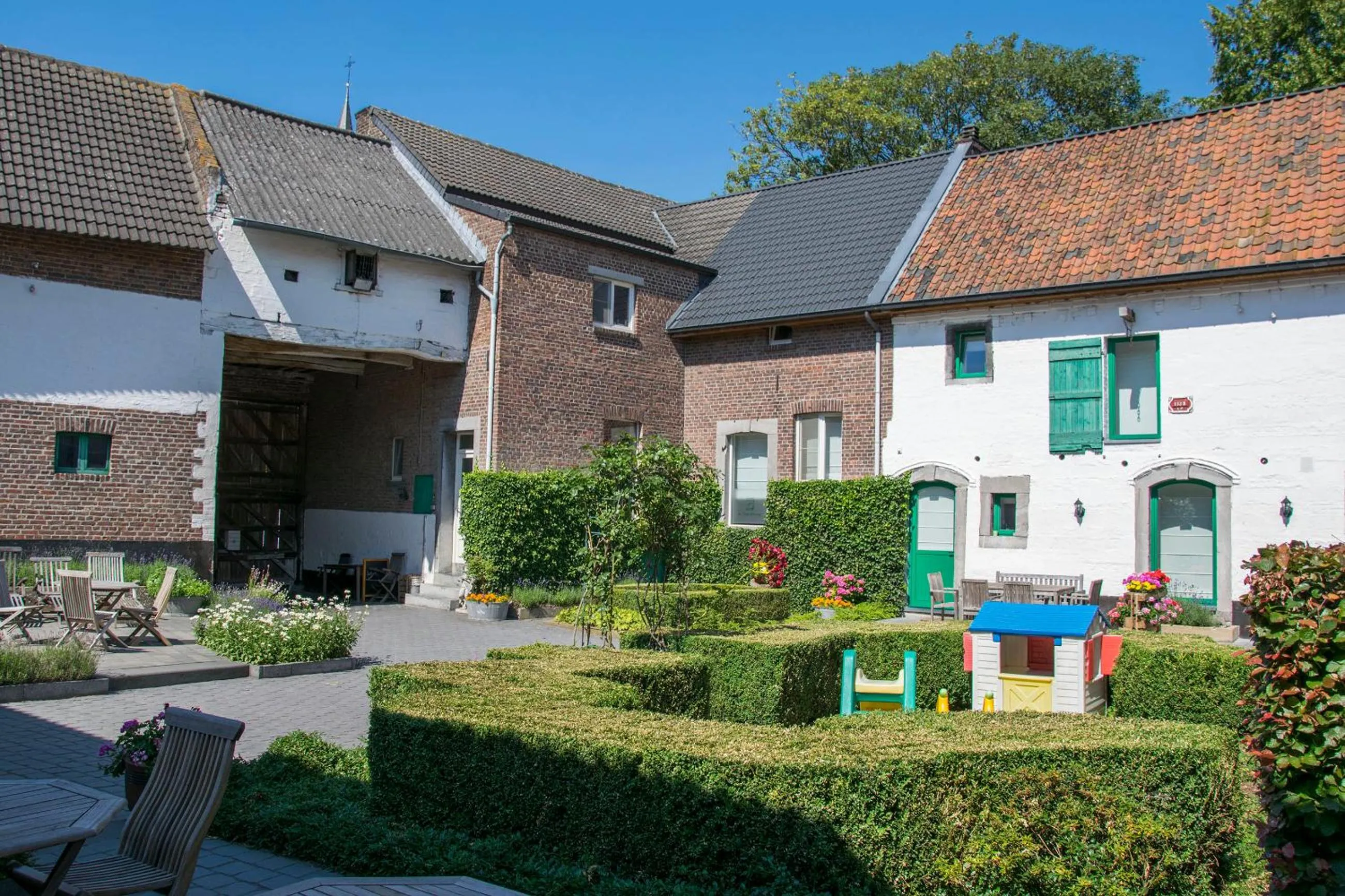 Garden in B&B De Oude Winning