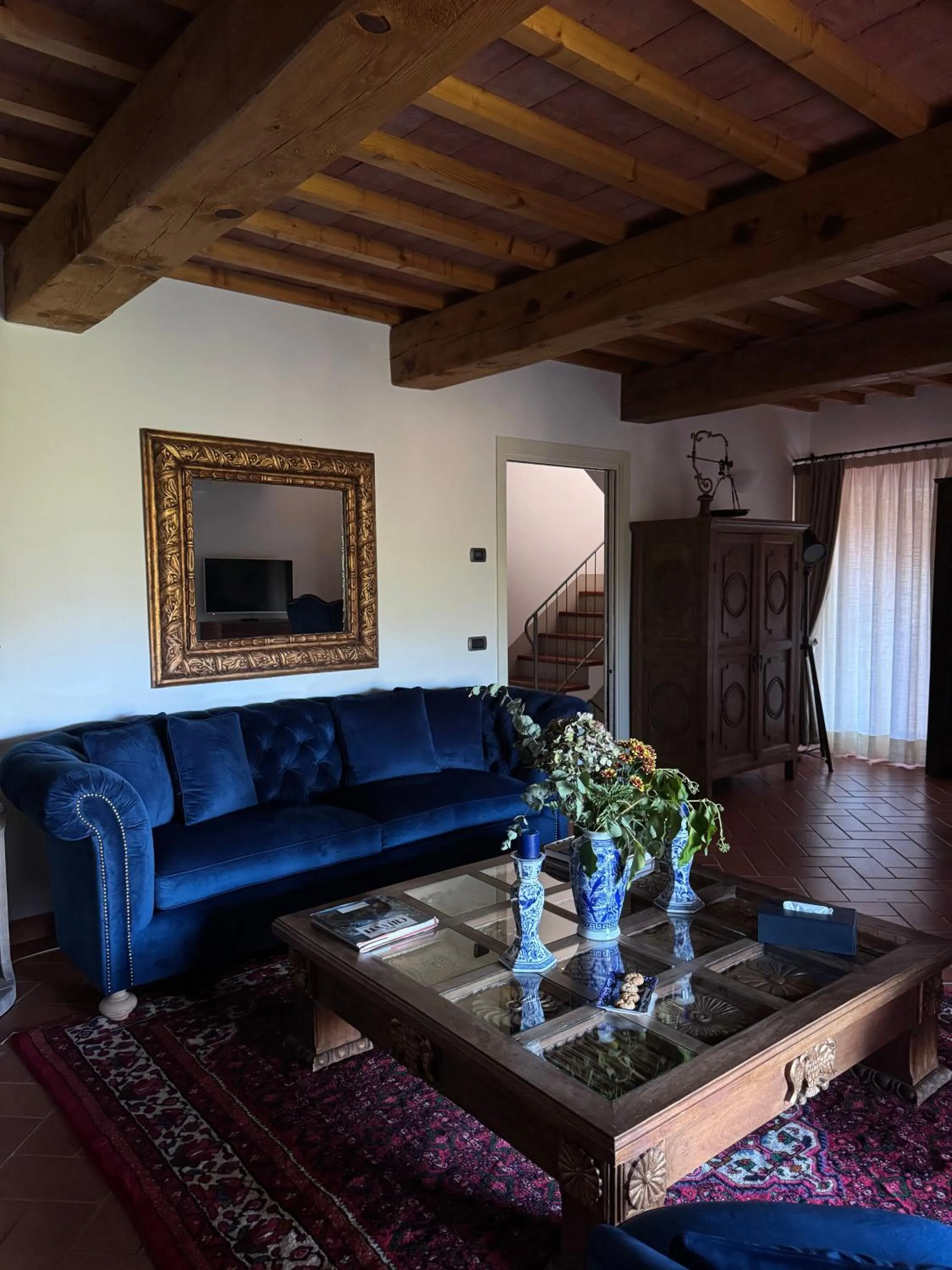 Living room in Terre di Baccio