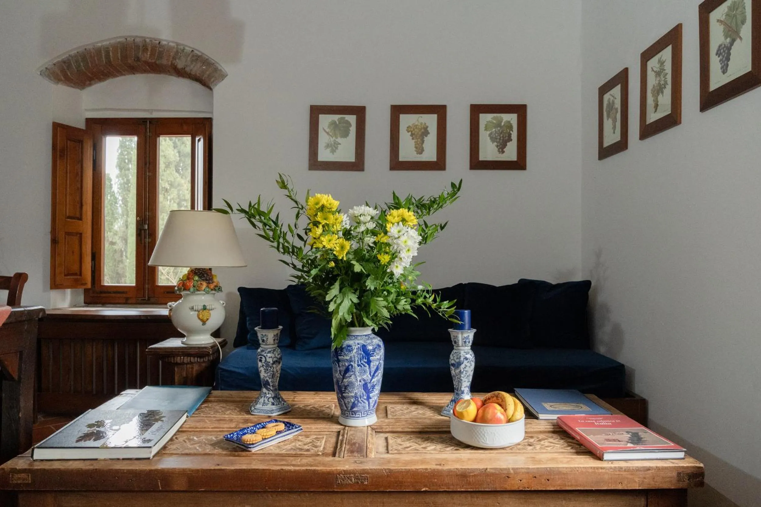 Living room in Terre di Baccio