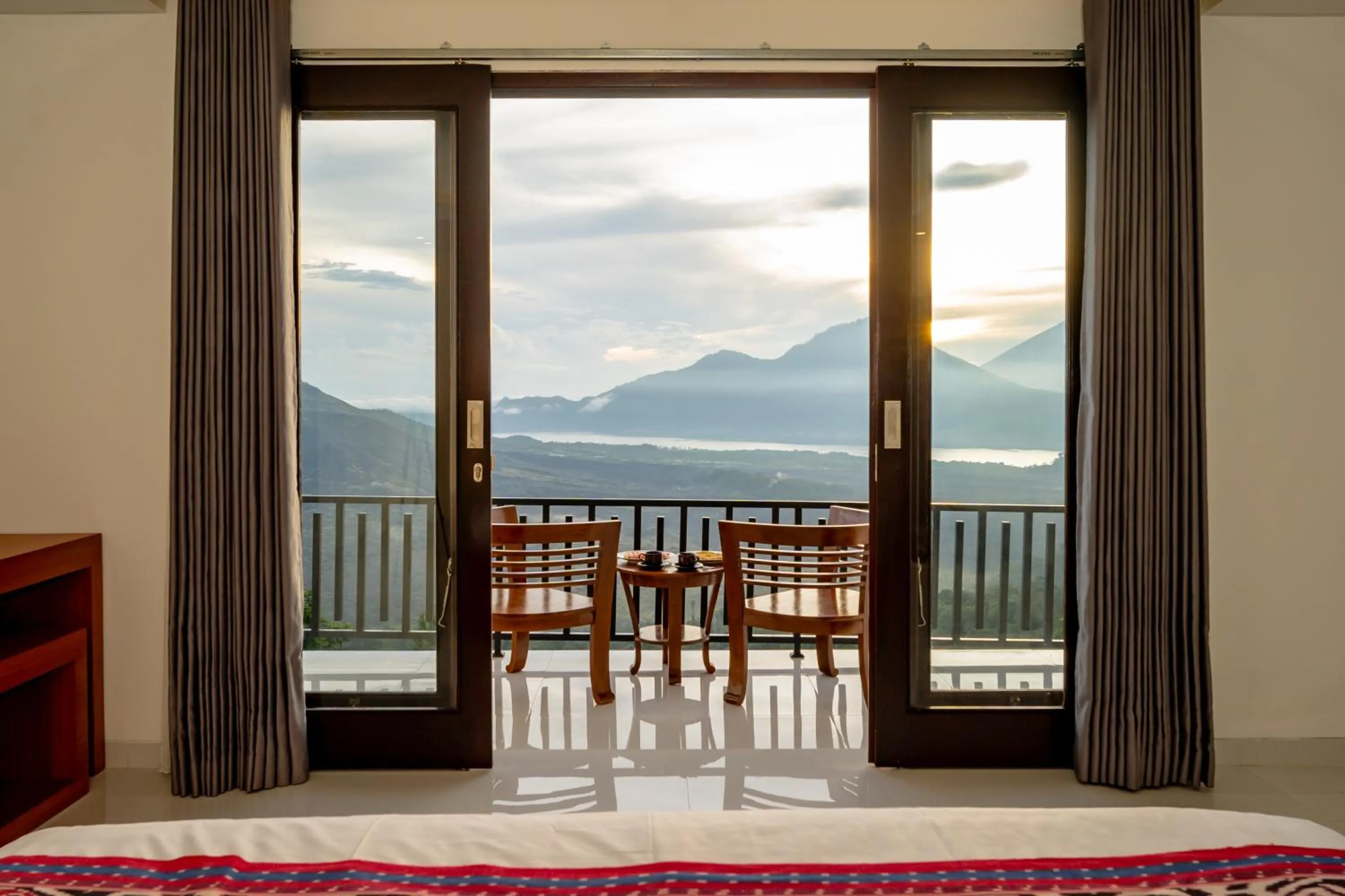 Bedroom in Tegal Sari Cabin Kintamani